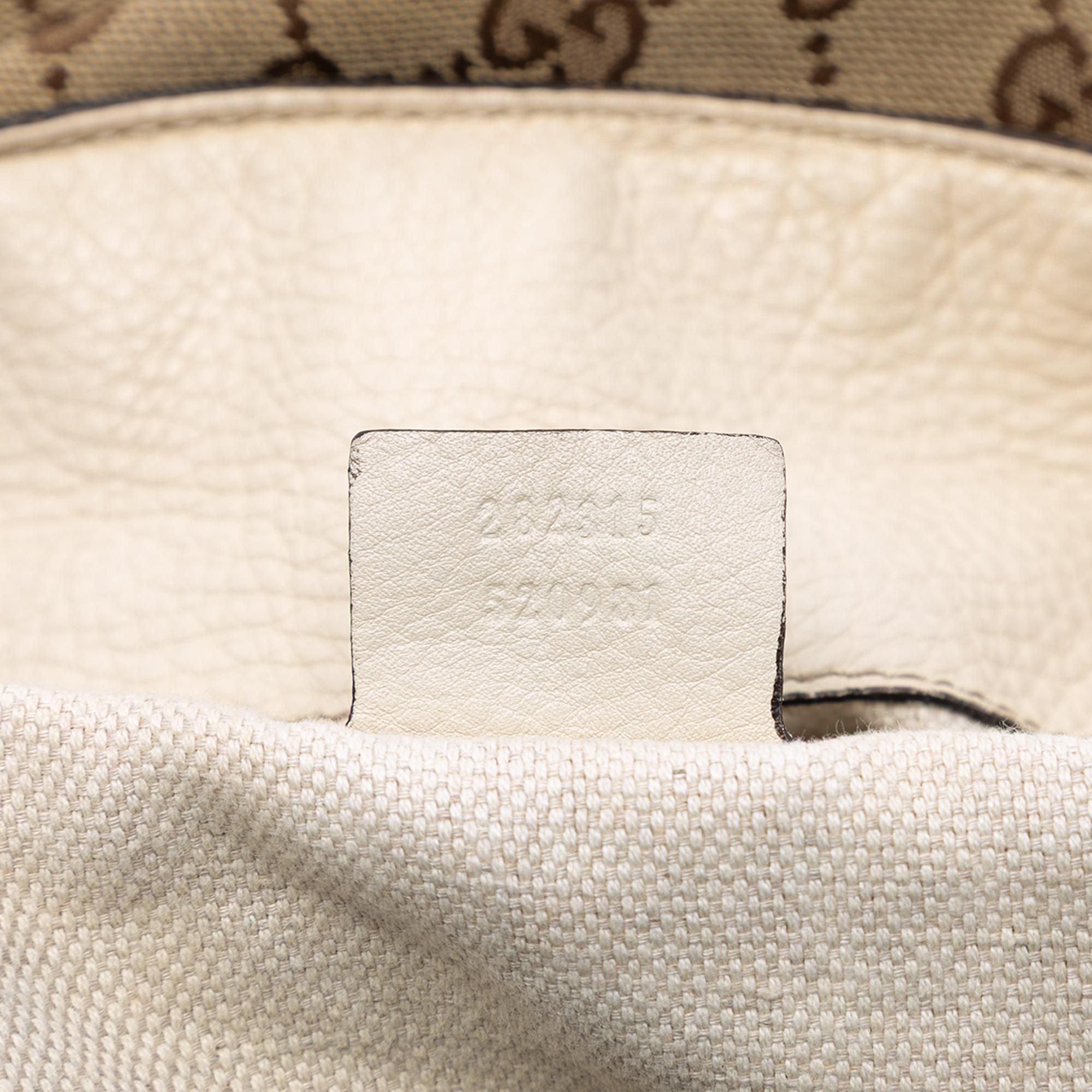 Gucci GG Canvas Bamboo Diana Satchel