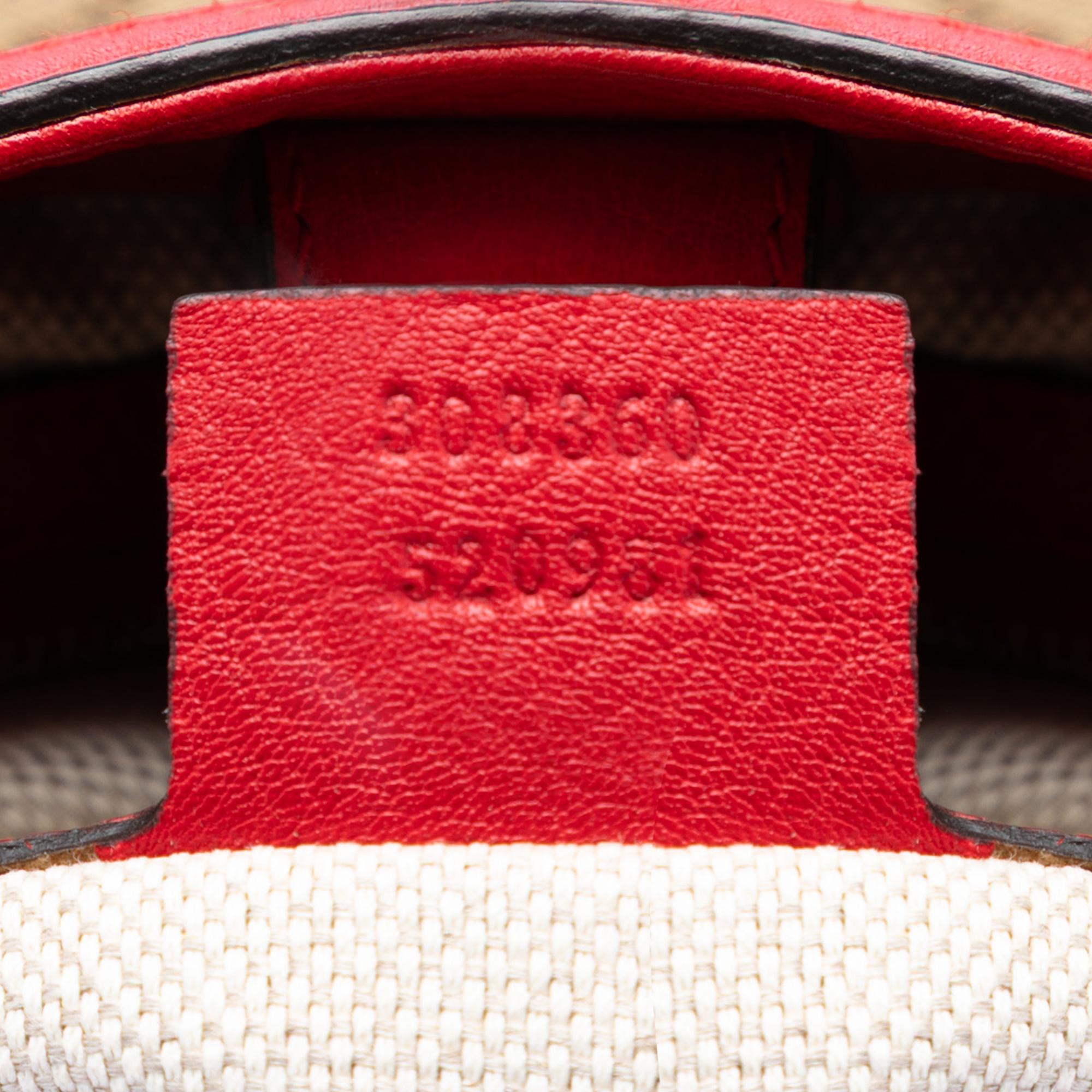 Gucci GG Canvas Bamboo Diana Top Handle Tote