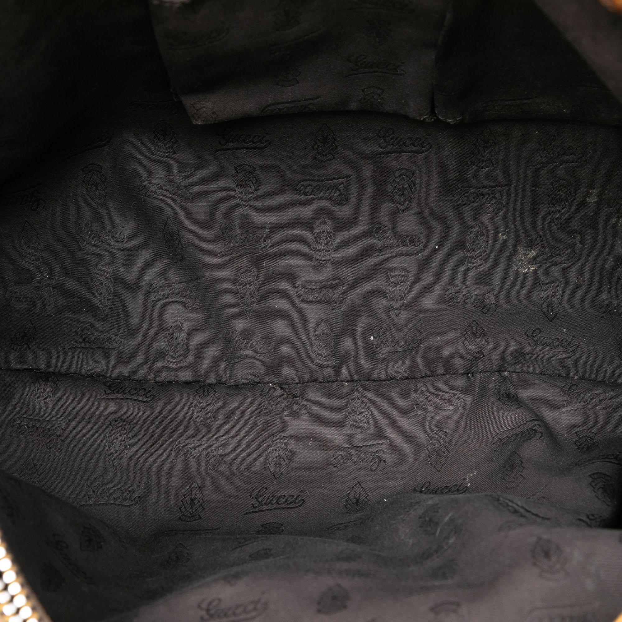 Gucci GG Canvas Bamboo Libeccio Tote