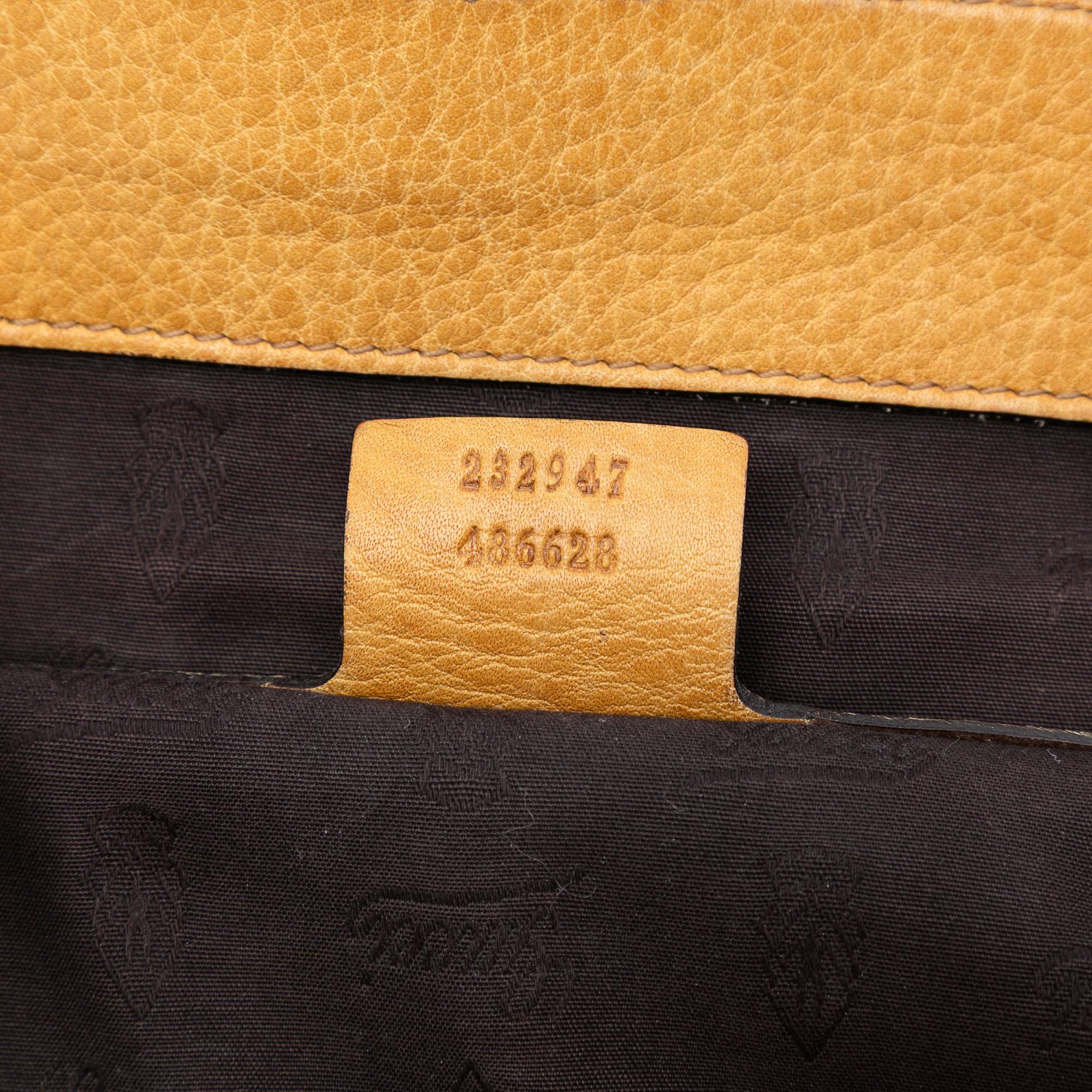 Gucci GG Canvas Bamboo Libeccio Tote