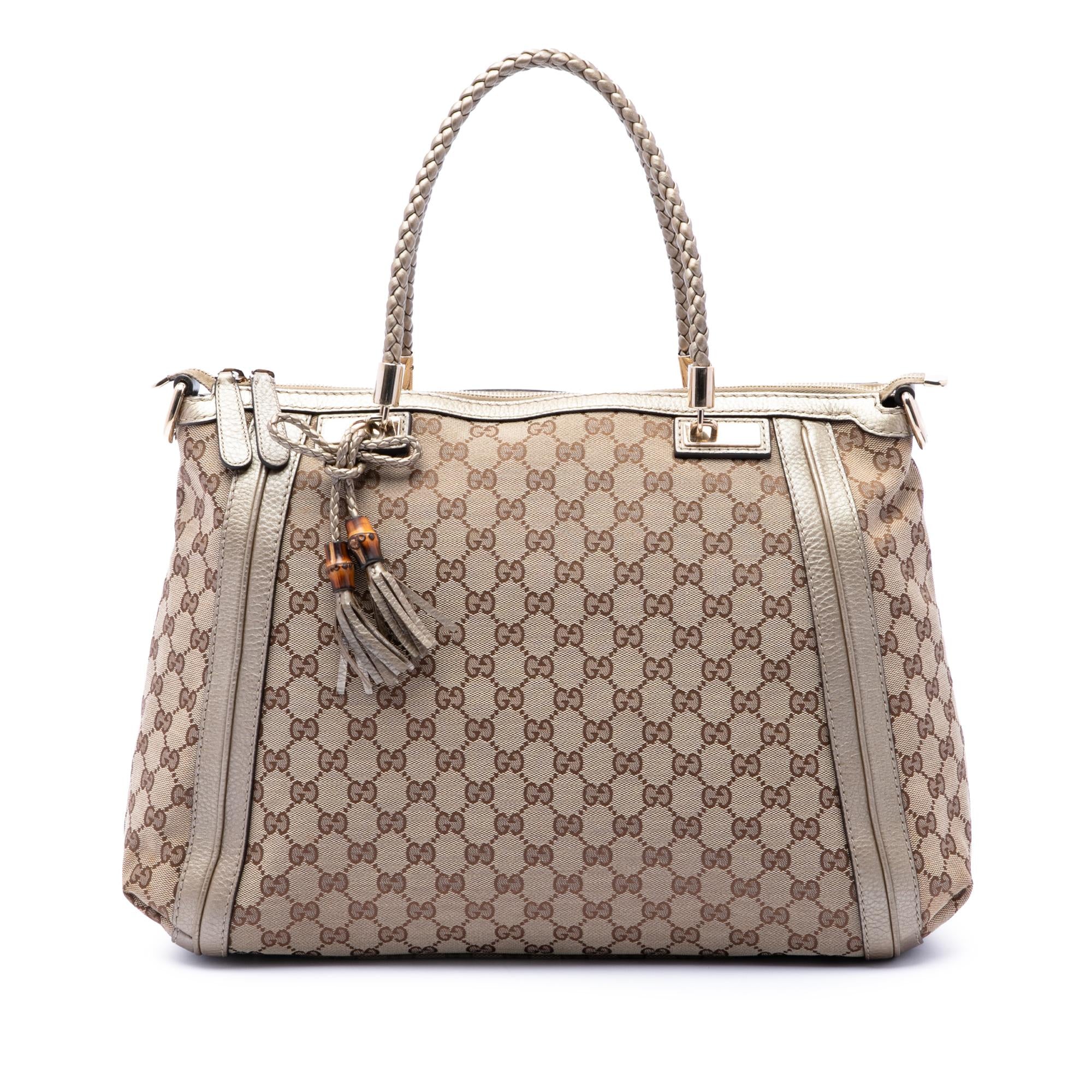 Gucci GG Canvas Bella Convertible Tote