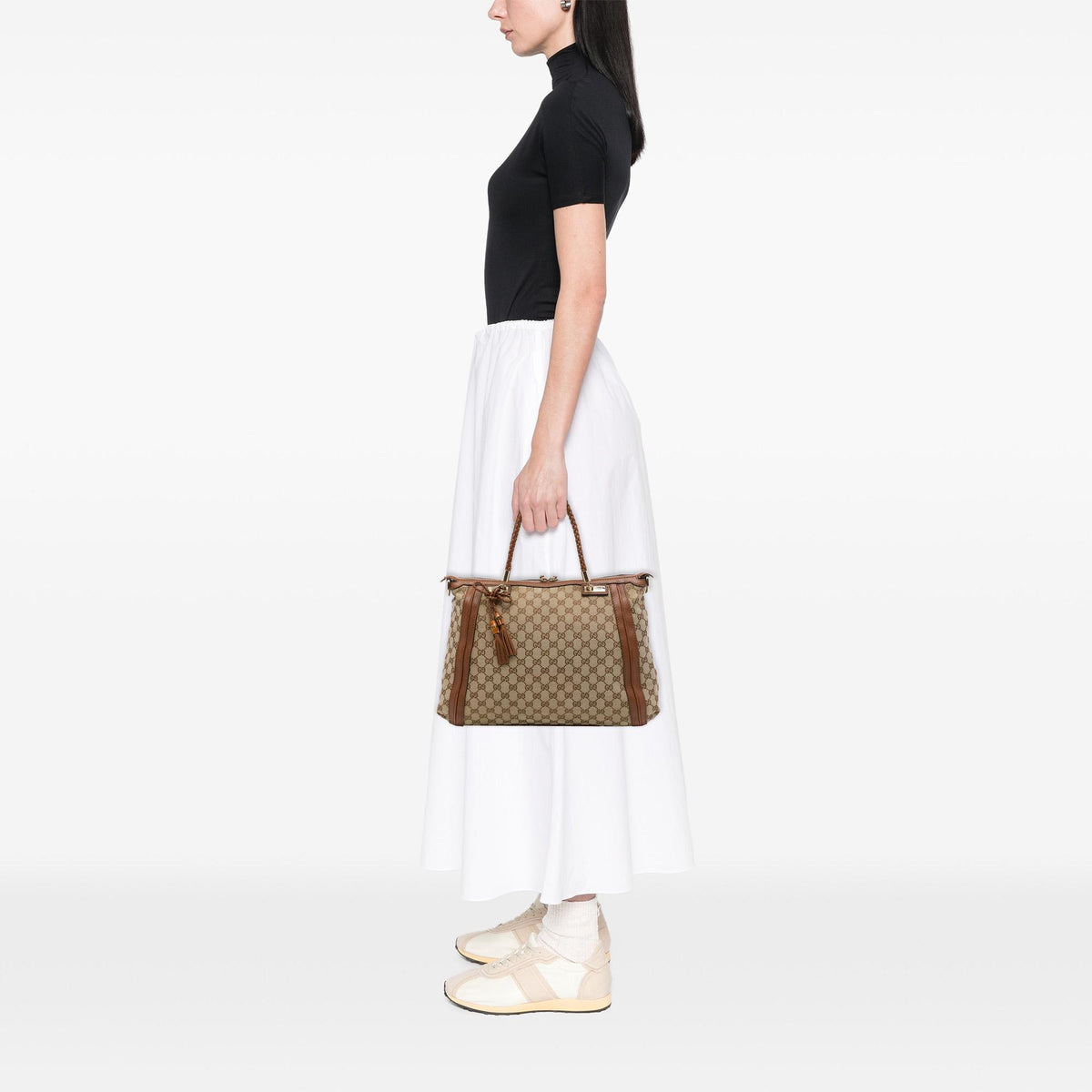 Gucci GG Canvas Bella Convertible Tote