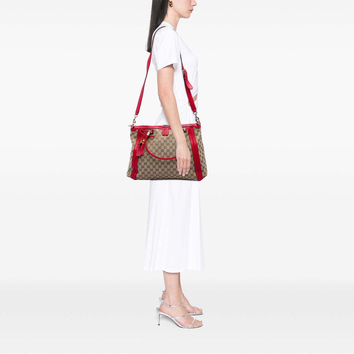 Gucci GG Canvas Bella Convertible Tote