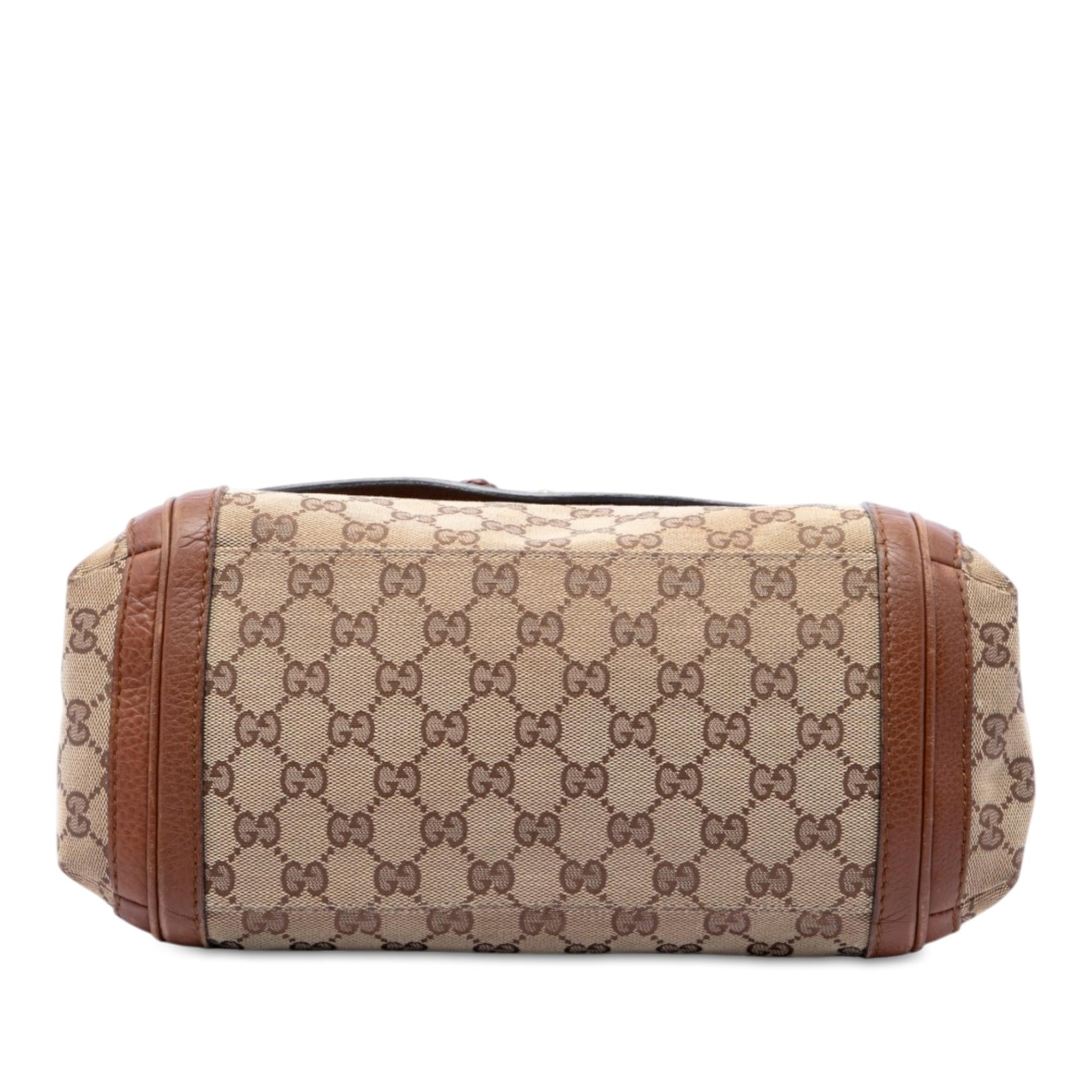 Gucci GG Canvas Bella Flap Satchel