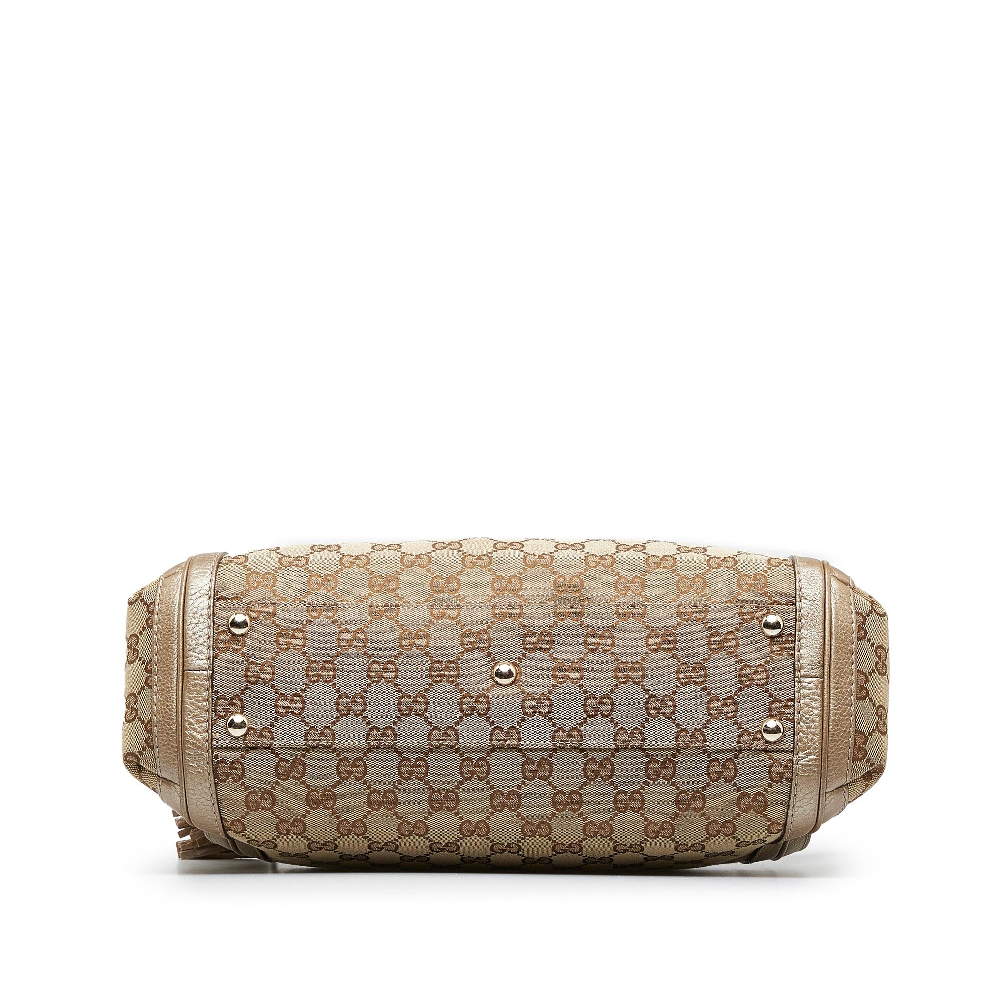 Gucci GG Canvas Bella Satchel (SHG-0RCPKB)