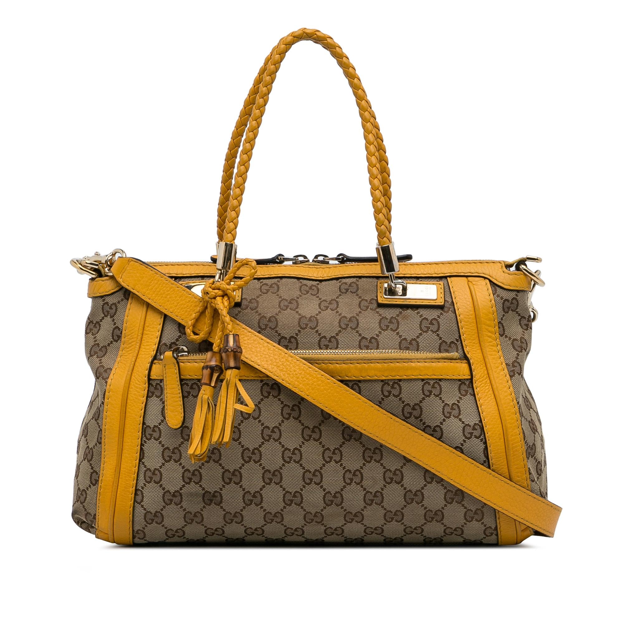 Gucci GG Canvas Bella Satchel (SHG-MKV4Ek)