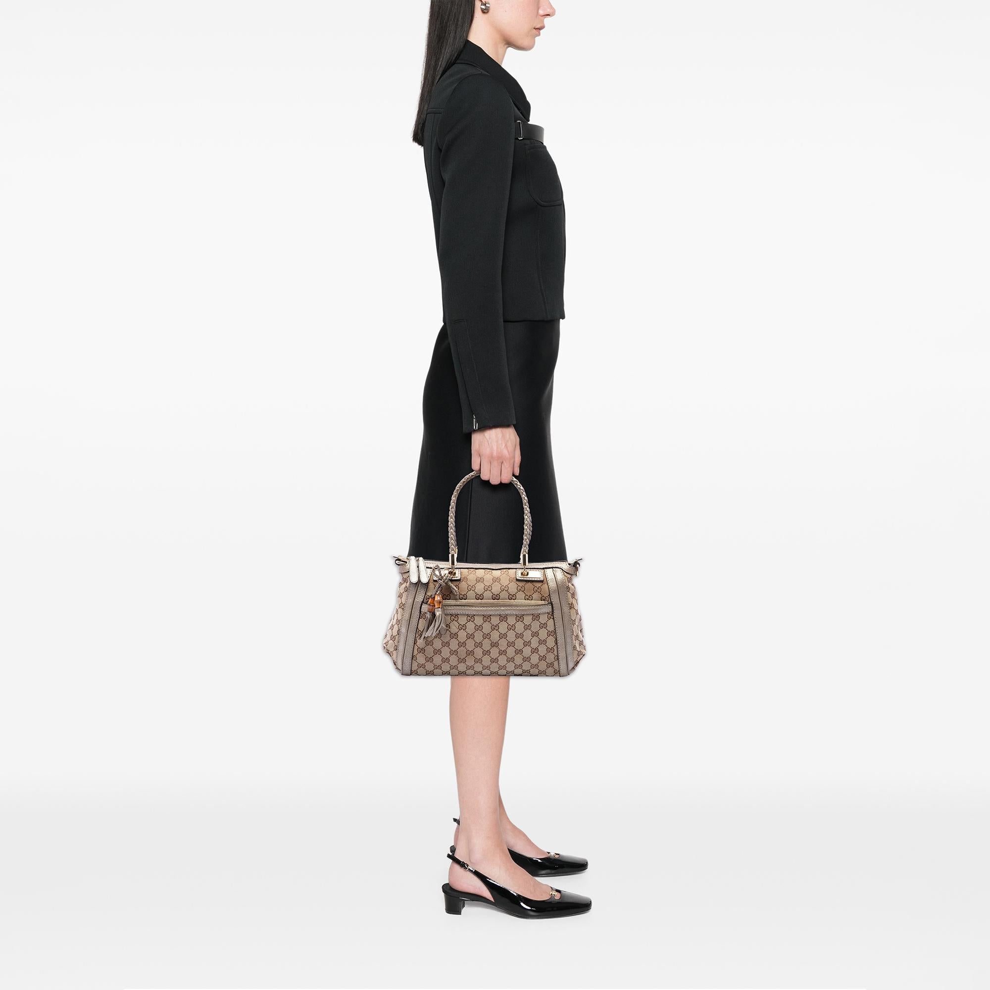 Gucci GG Canvas Bella Satchel