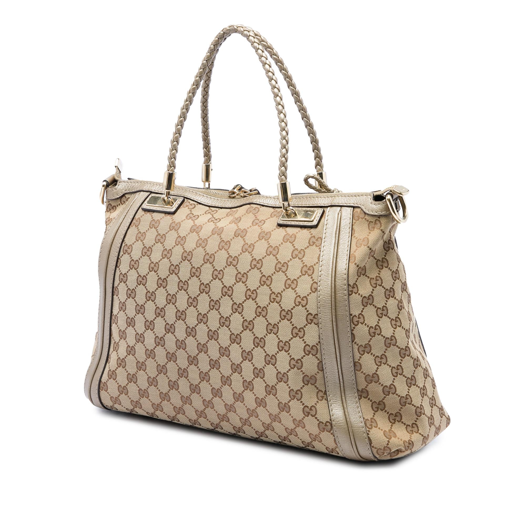 Gucci GG Canvas Bella Satchel