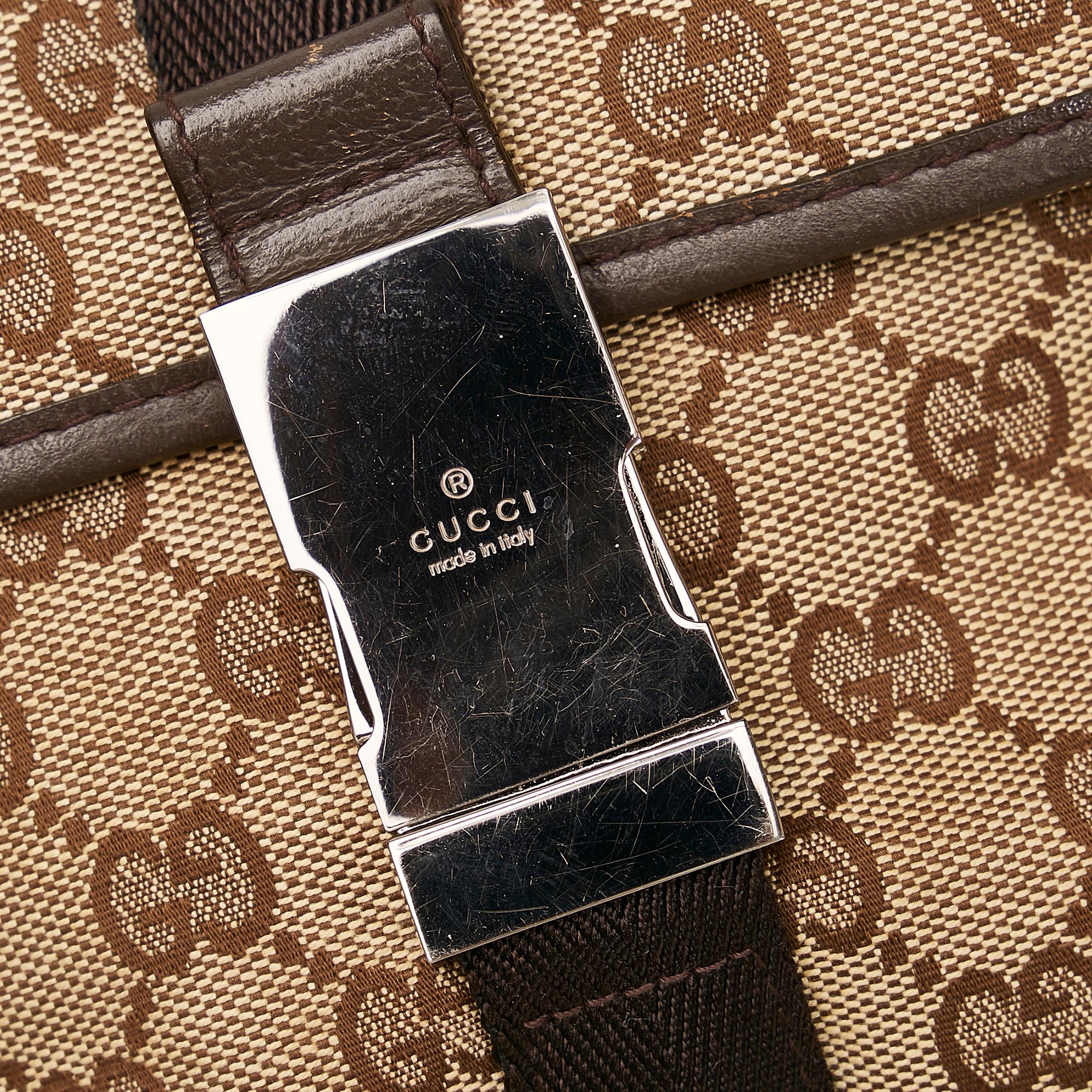 Gucci GG Canvas Belt Bag (SHG-IG0osS)