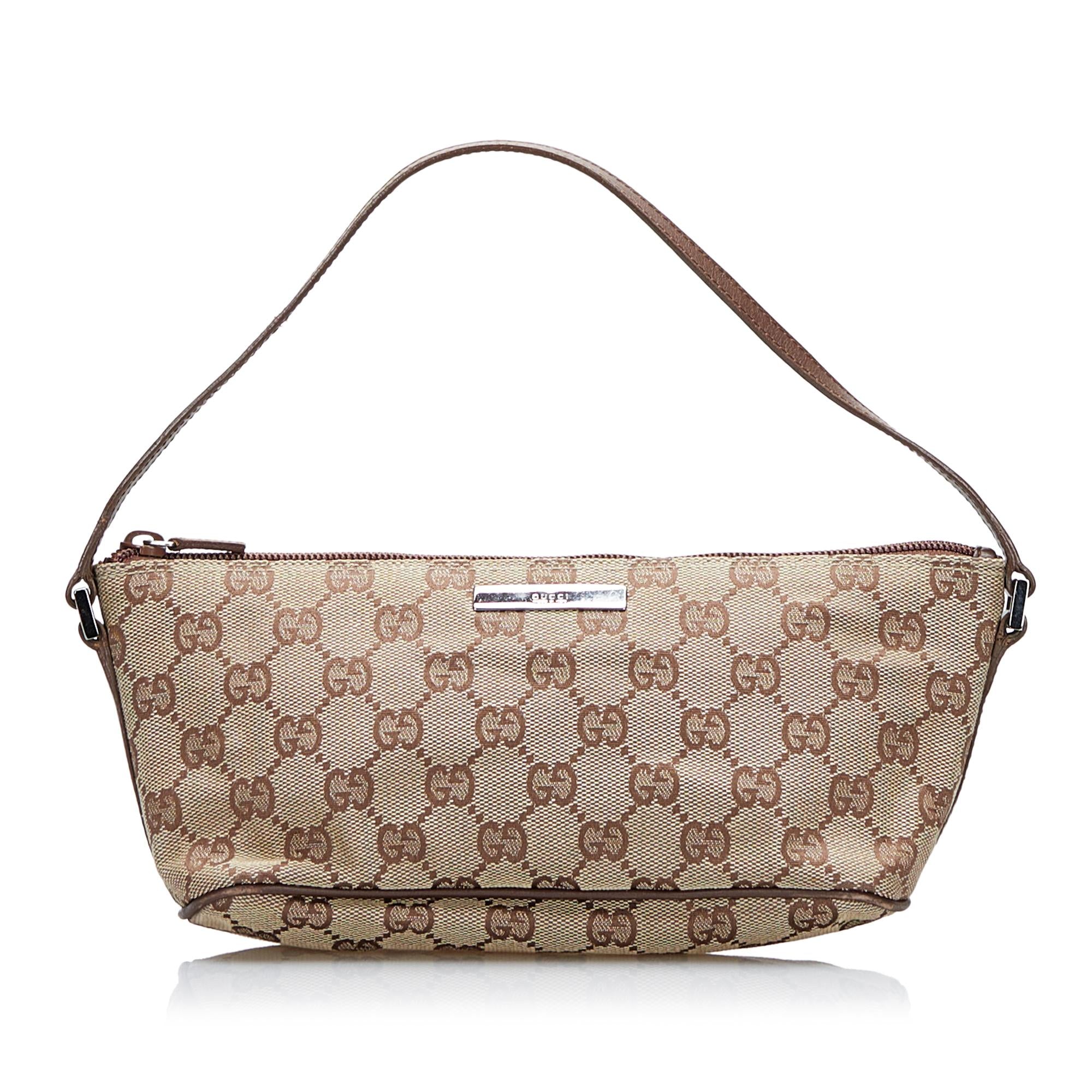 Gucci GG Canvas Boat (SHG-yY77f6)