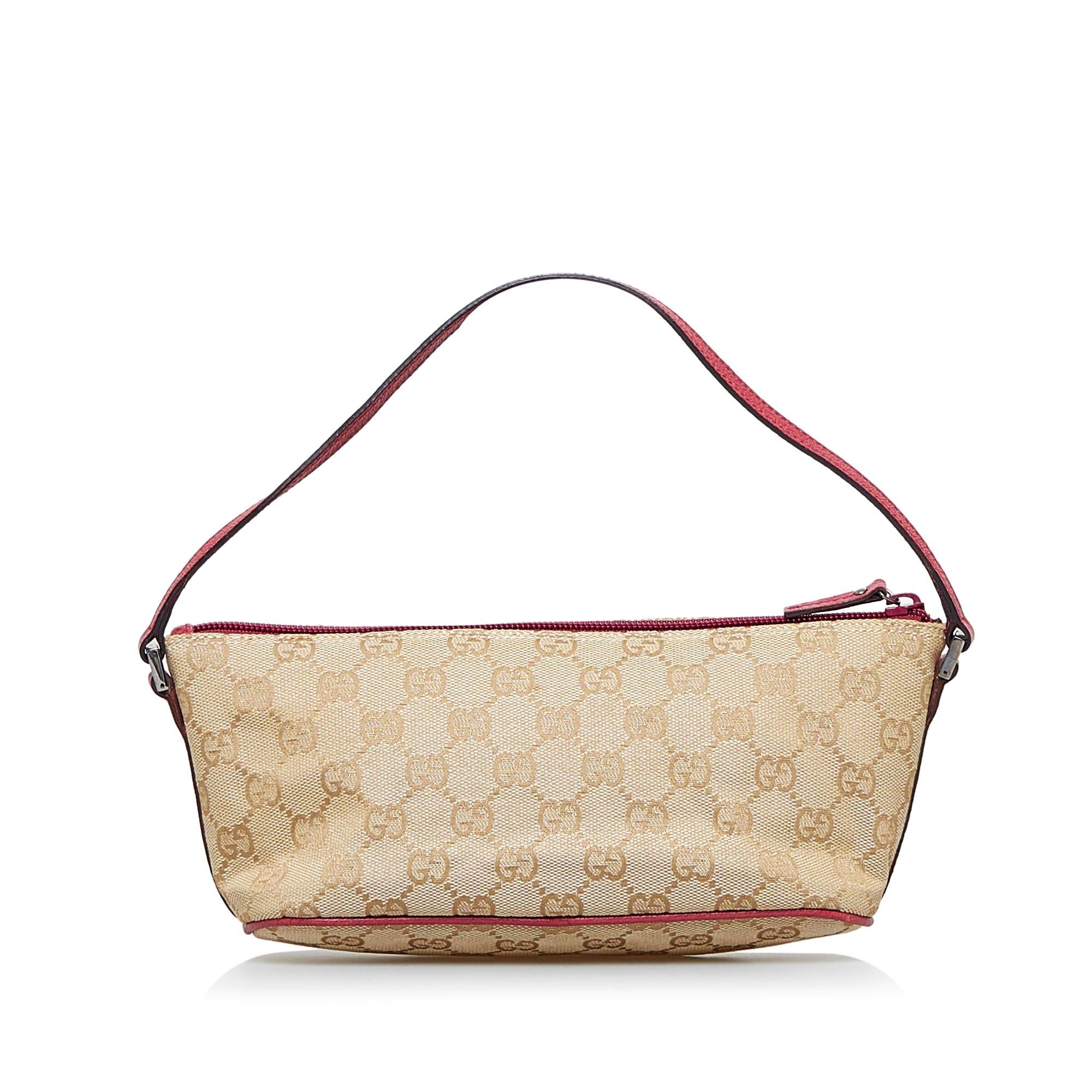 Gucci GG Canvas Boat (SHG-A772yx)