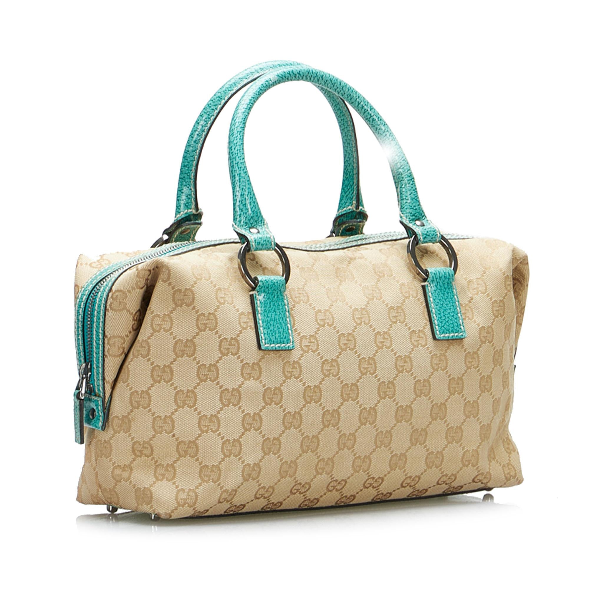 Gucci GG Canvas Boston Bag (SHG-sMTQ2e)