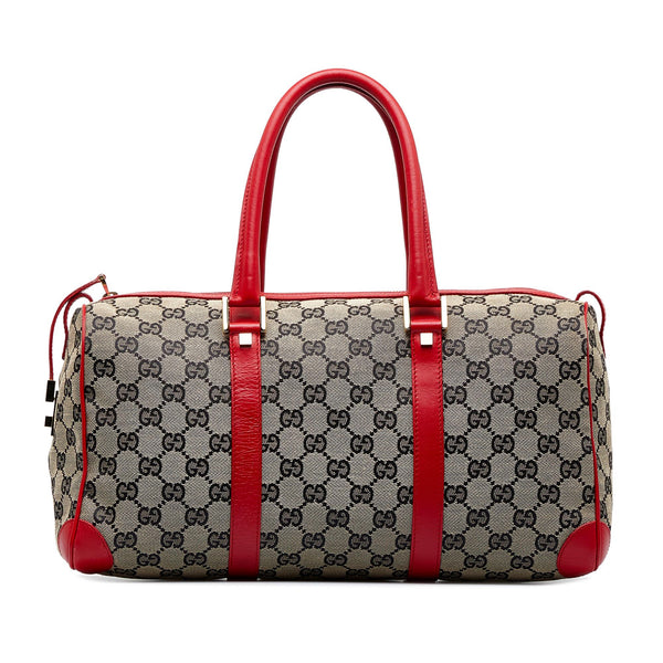 Gucci GG Canvas Boston Bag (SHG-OKnHH0)