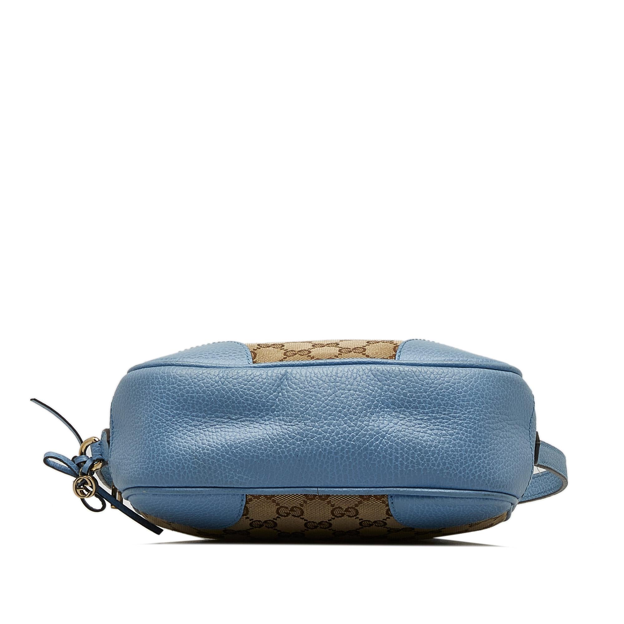 Gucci GG Canvas Bree Crossbody Bag (SHG-hyTvVP)