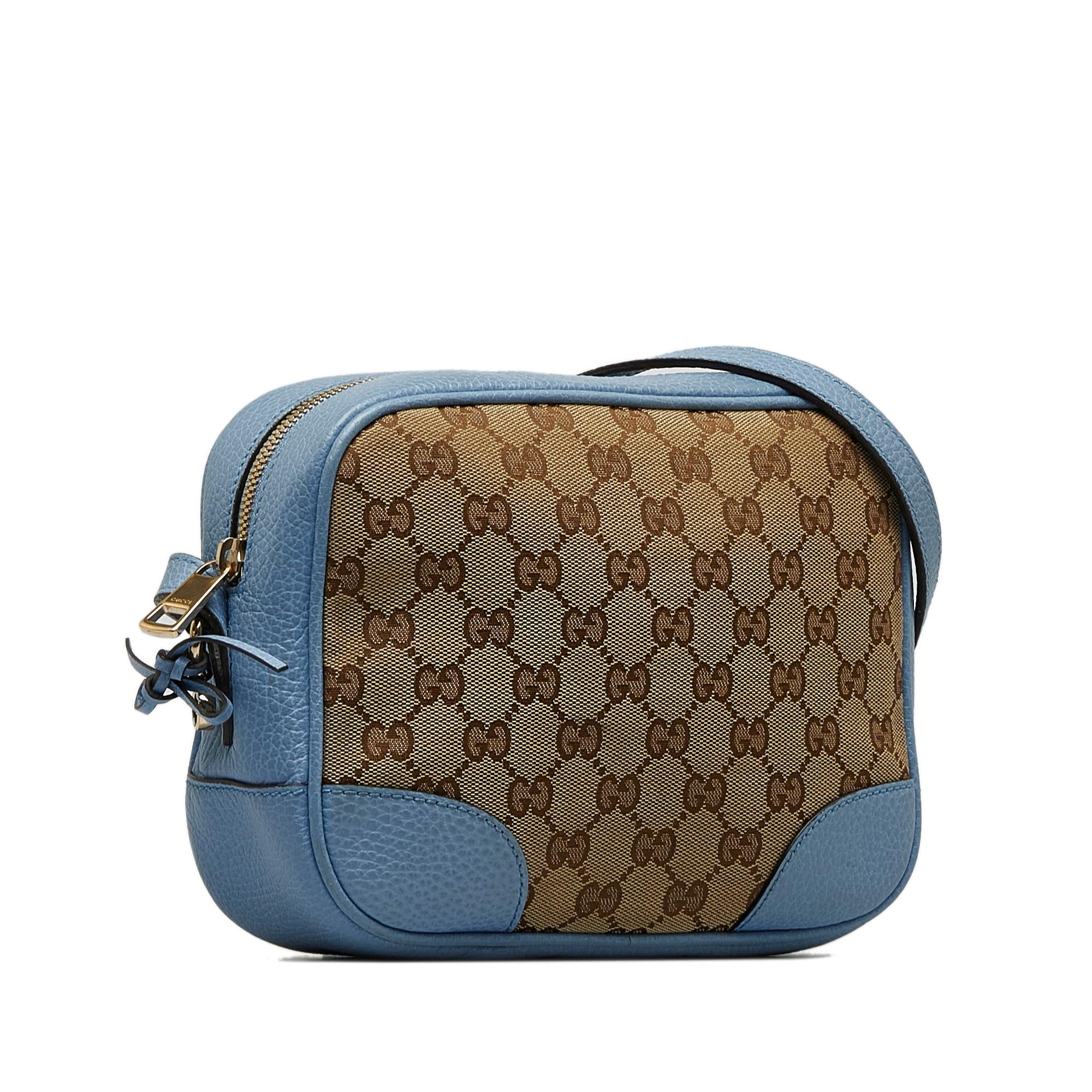 Gucci GG Canvas Bree Crossbody Bag (SHG-hyTvVP)