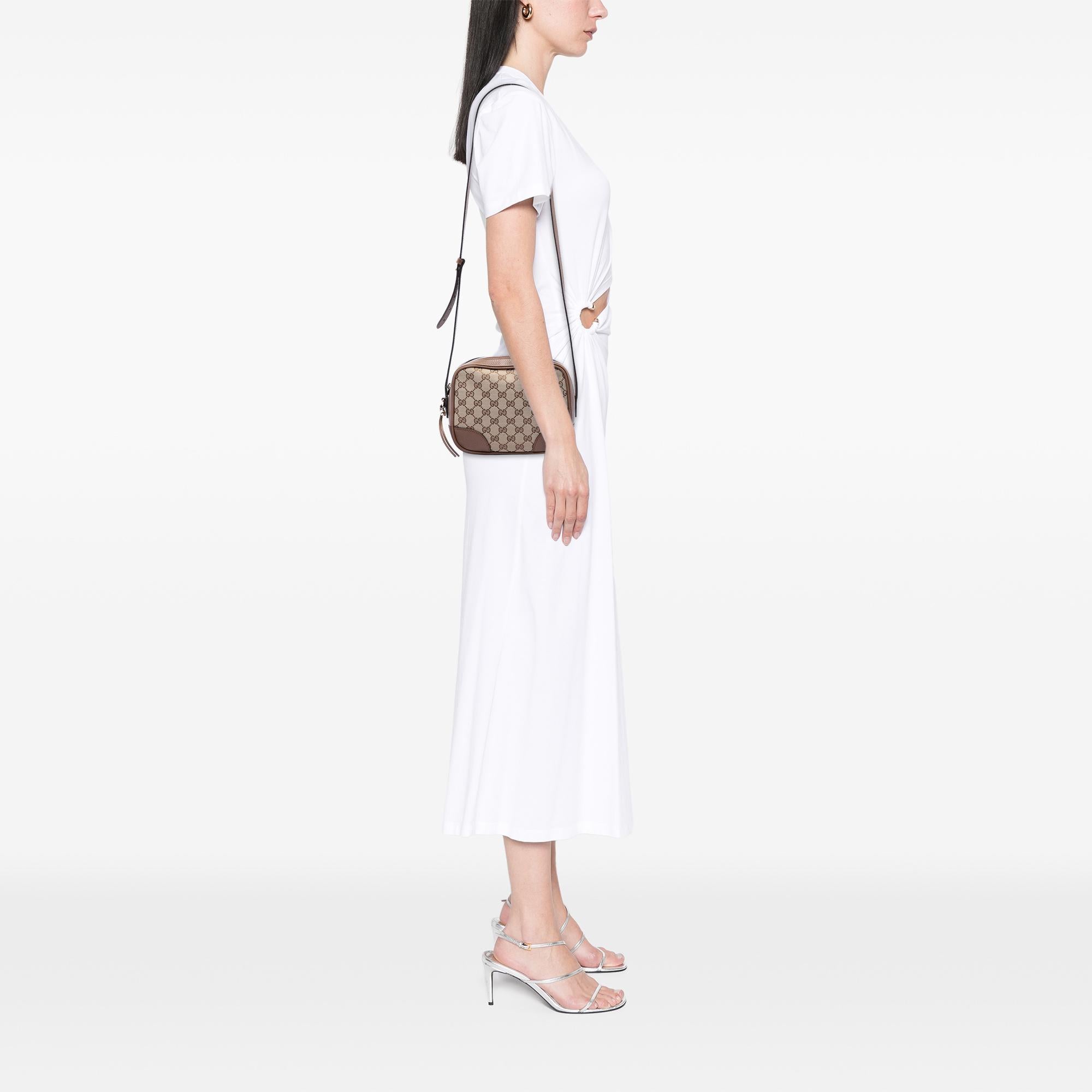 Gucci GG Canvas Bree Crossbody