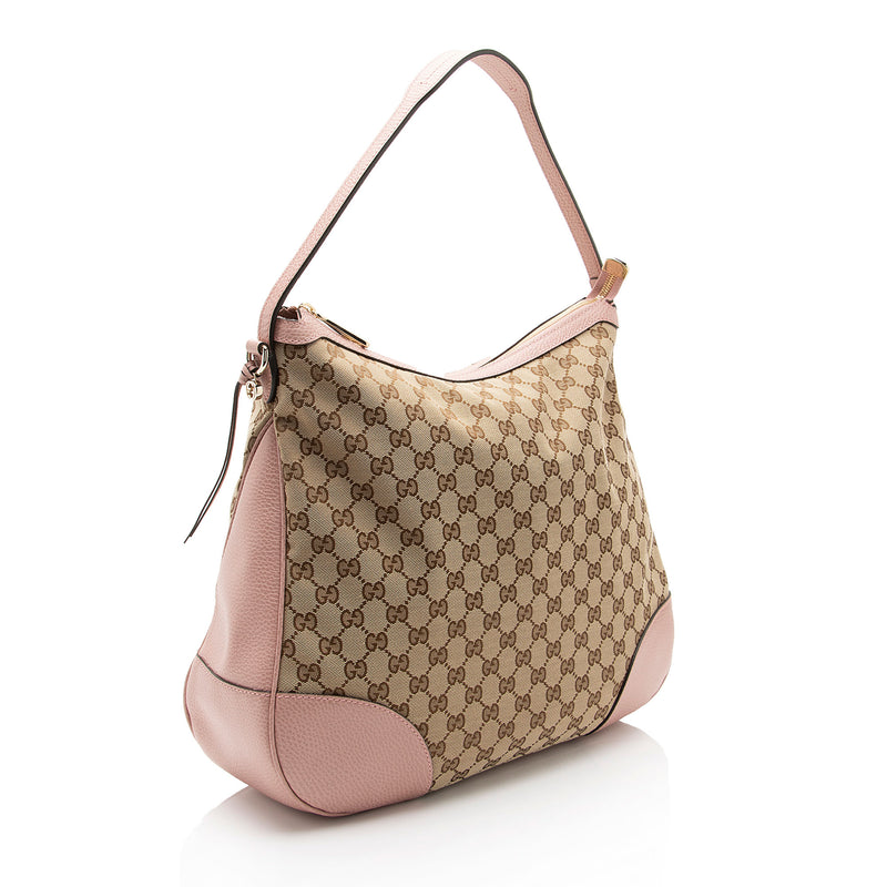 Gucci GG Canvas Bree Large Hobo (SHF-4sIfHM)