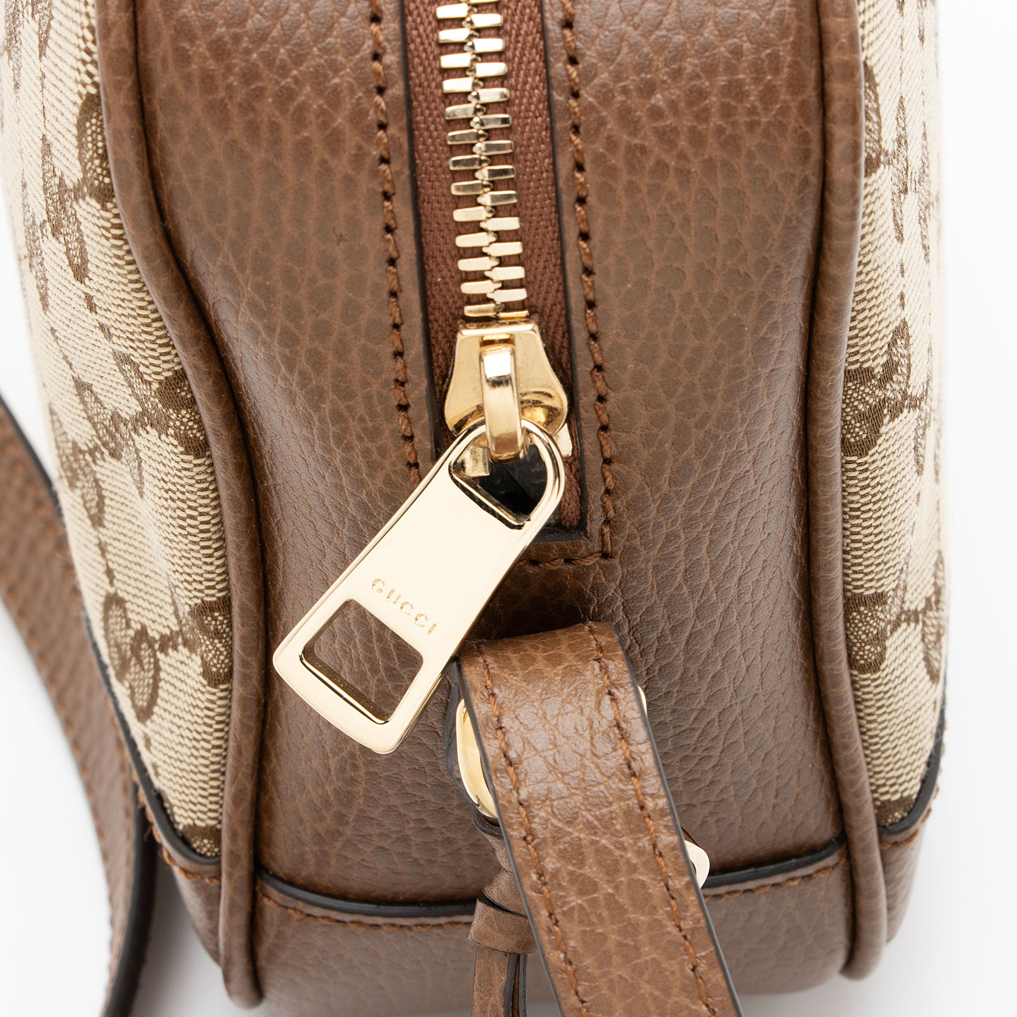 Gucci GG Canvas Bree Mini Messenger