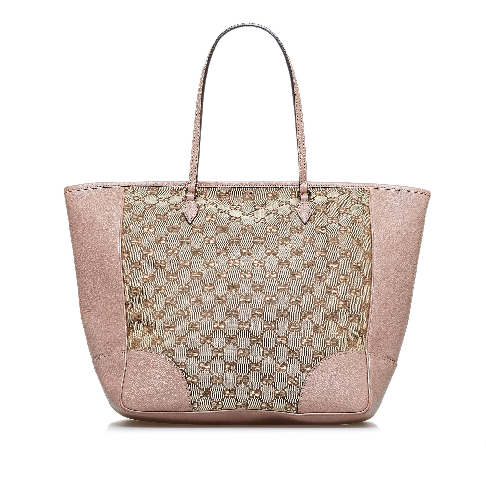 Gucci GG Canvas Bree Tote Bag (SHG-c6YDzW)