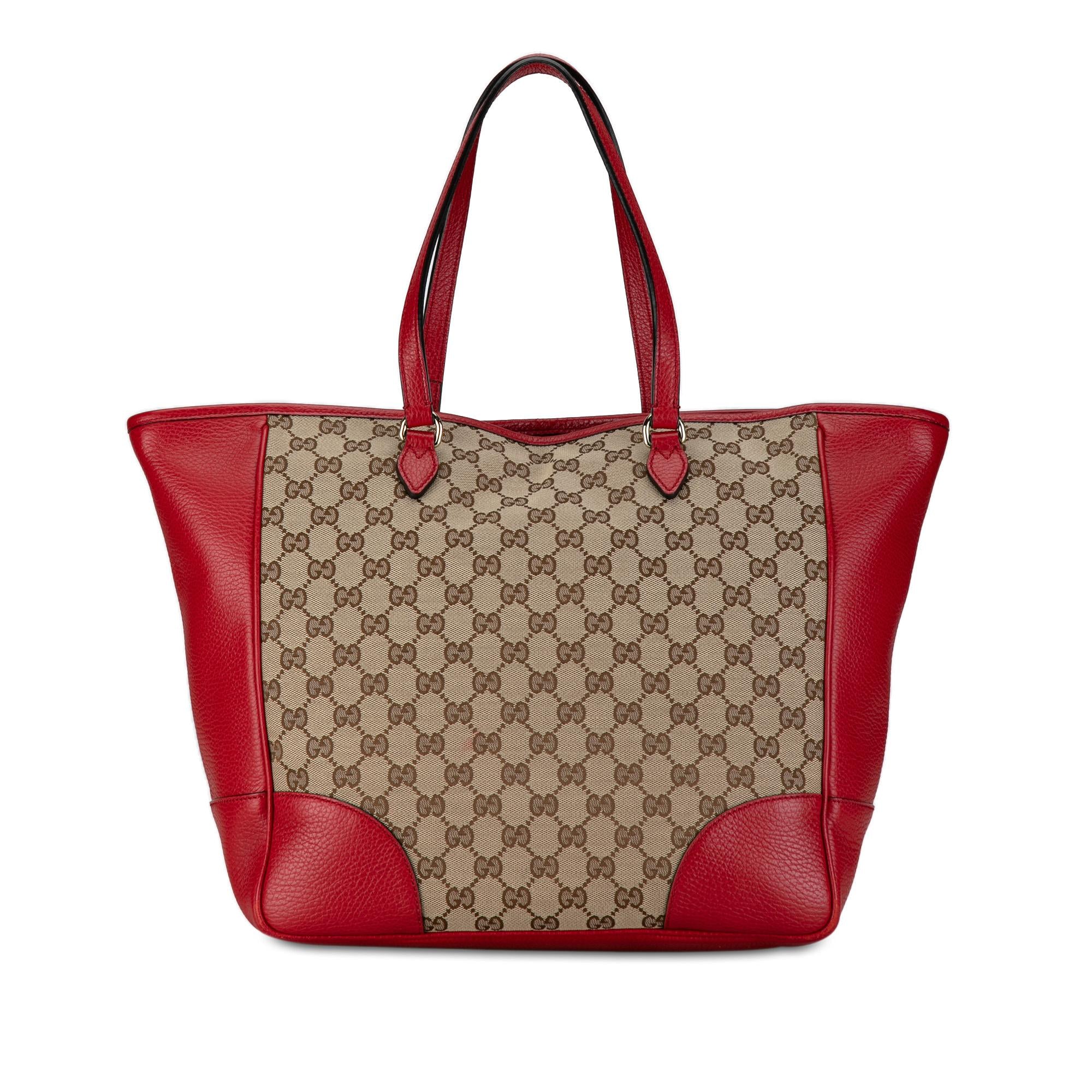 Gucci GG Canvas Bree Tote Bag (SHG-cjYUp6)