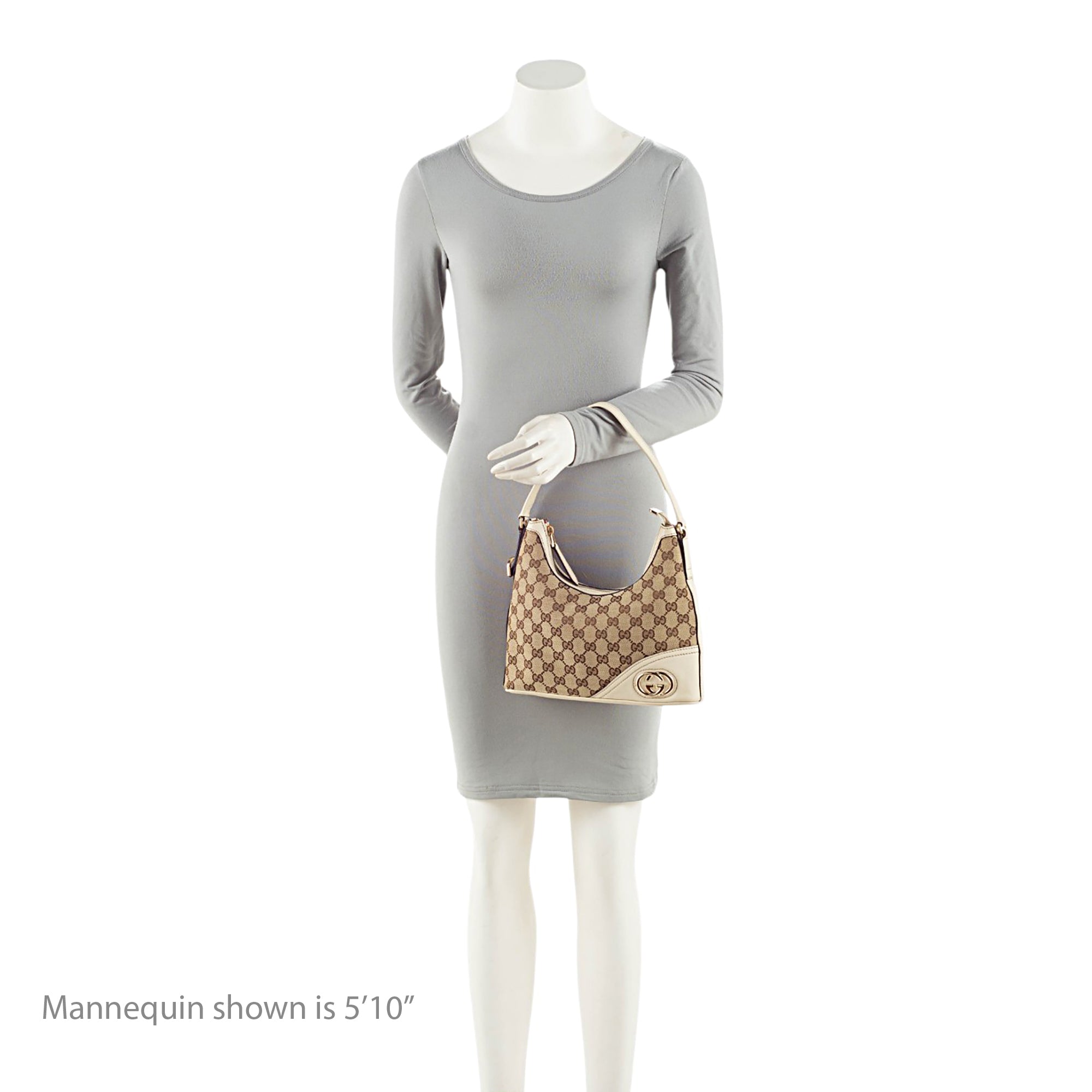 Gucci GG Canvas Britt Mini Hobo