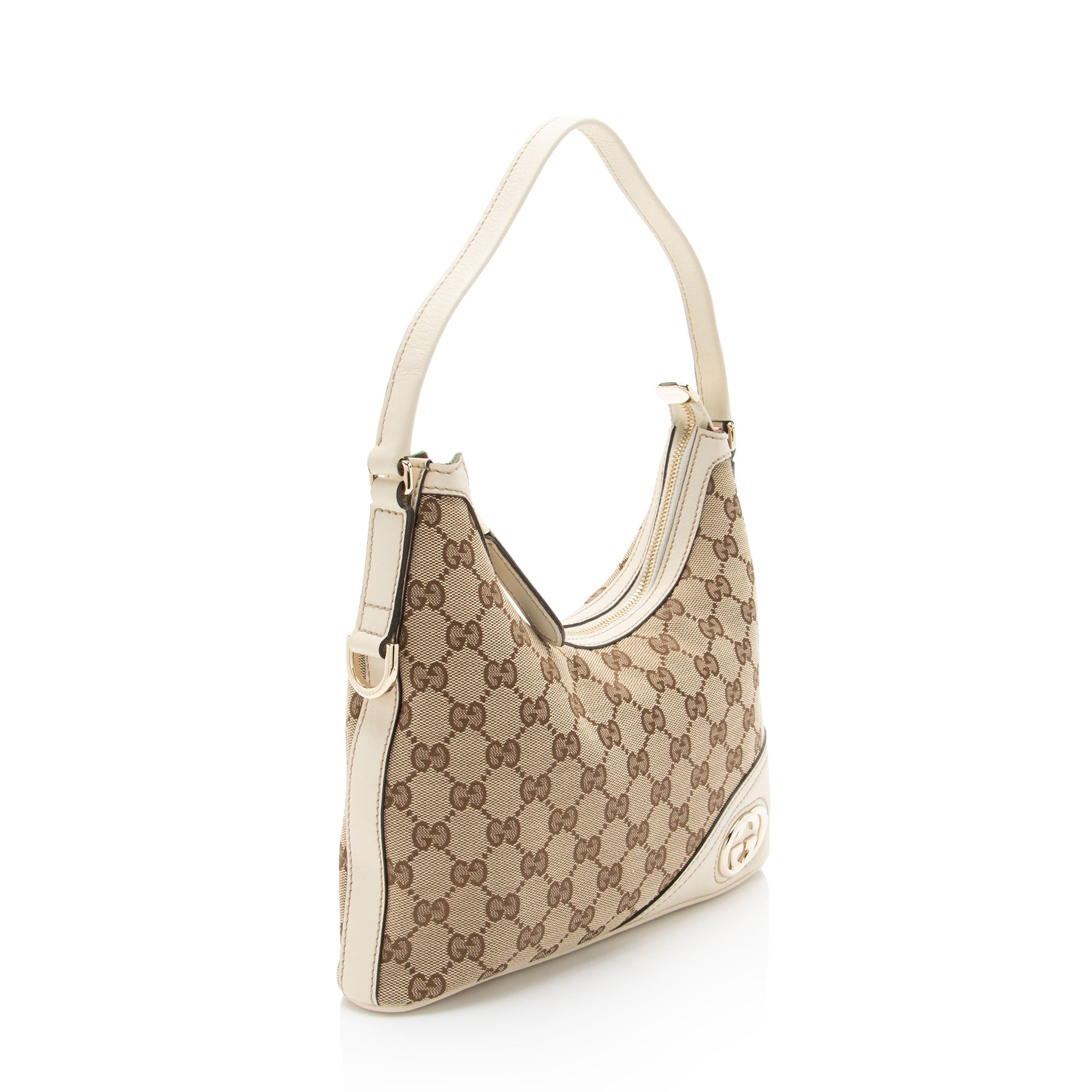 Gucci GG Canvas Britt Mini Hobo