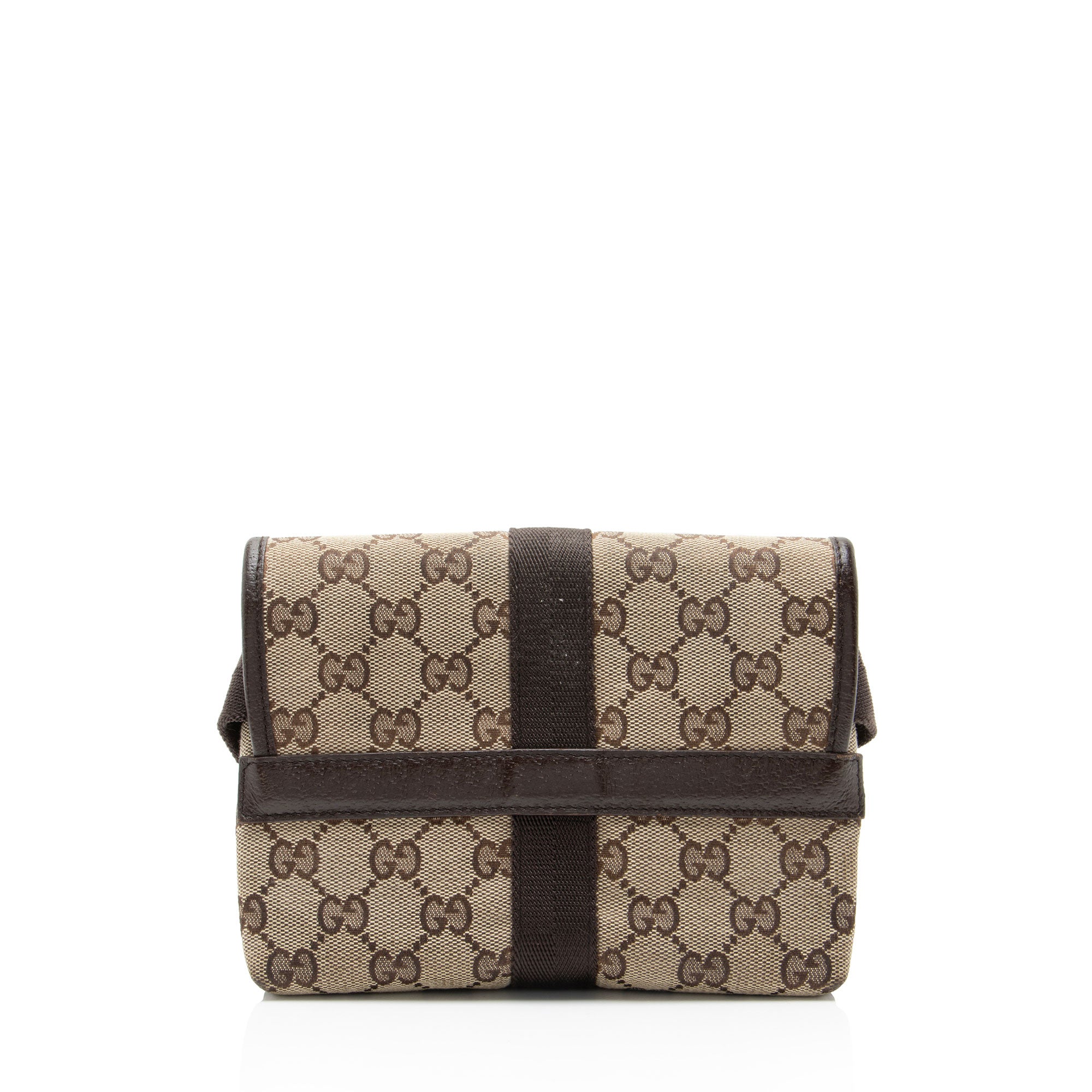 Gucci GG Canvas Buckle Belt Bag