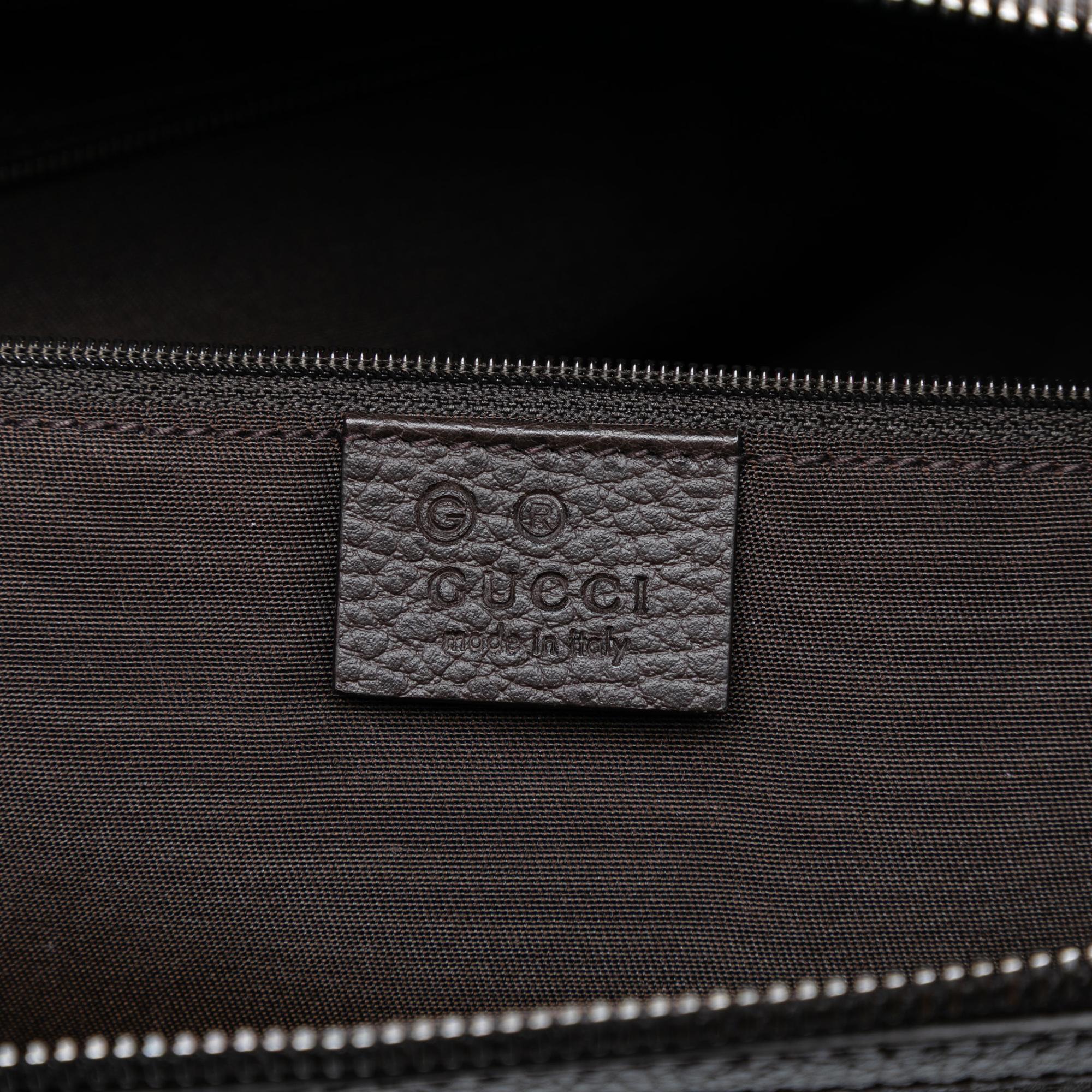 Gucci GG Canvas Charm Dome Satchel