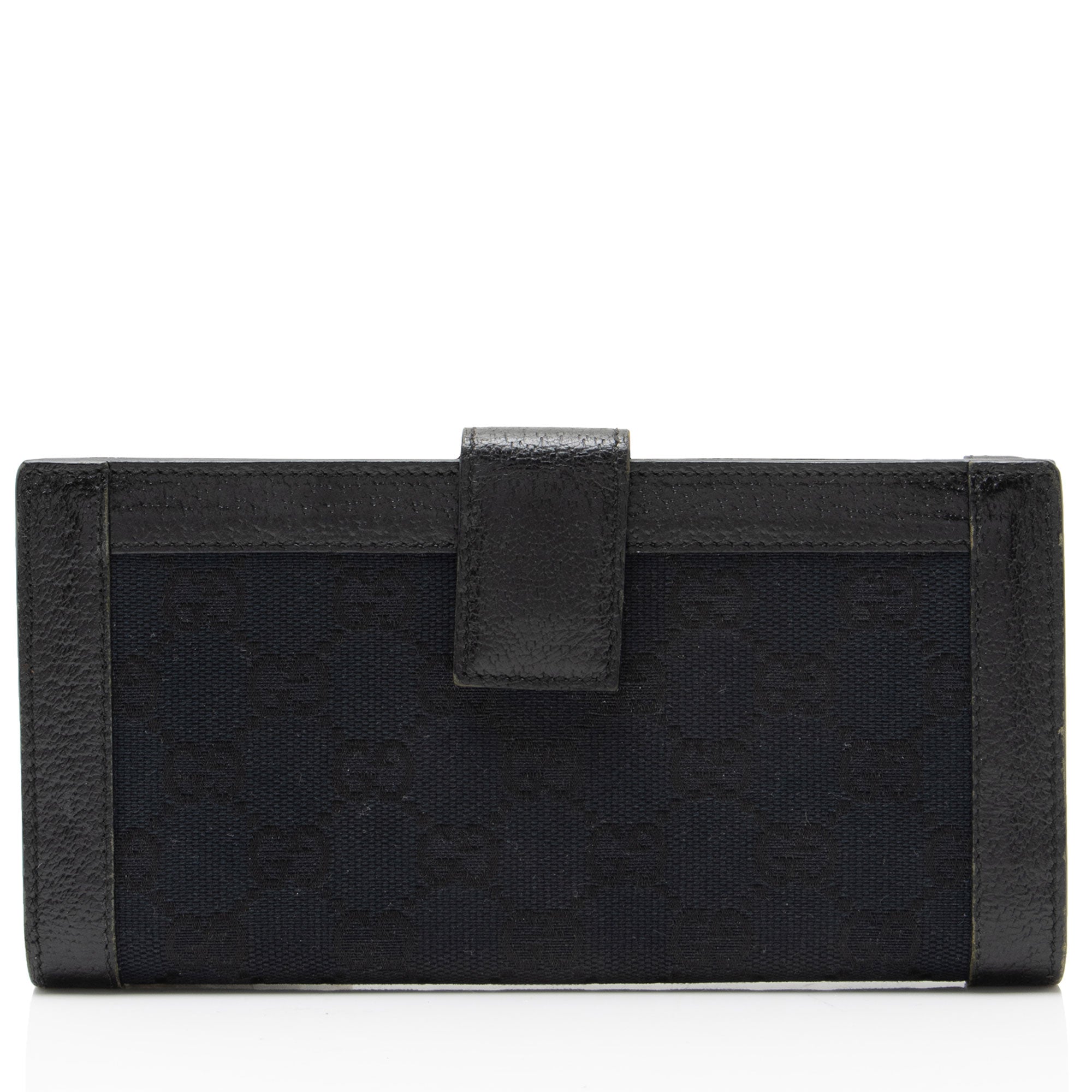 Gucci GG Canvas Charmy Continental Wallet