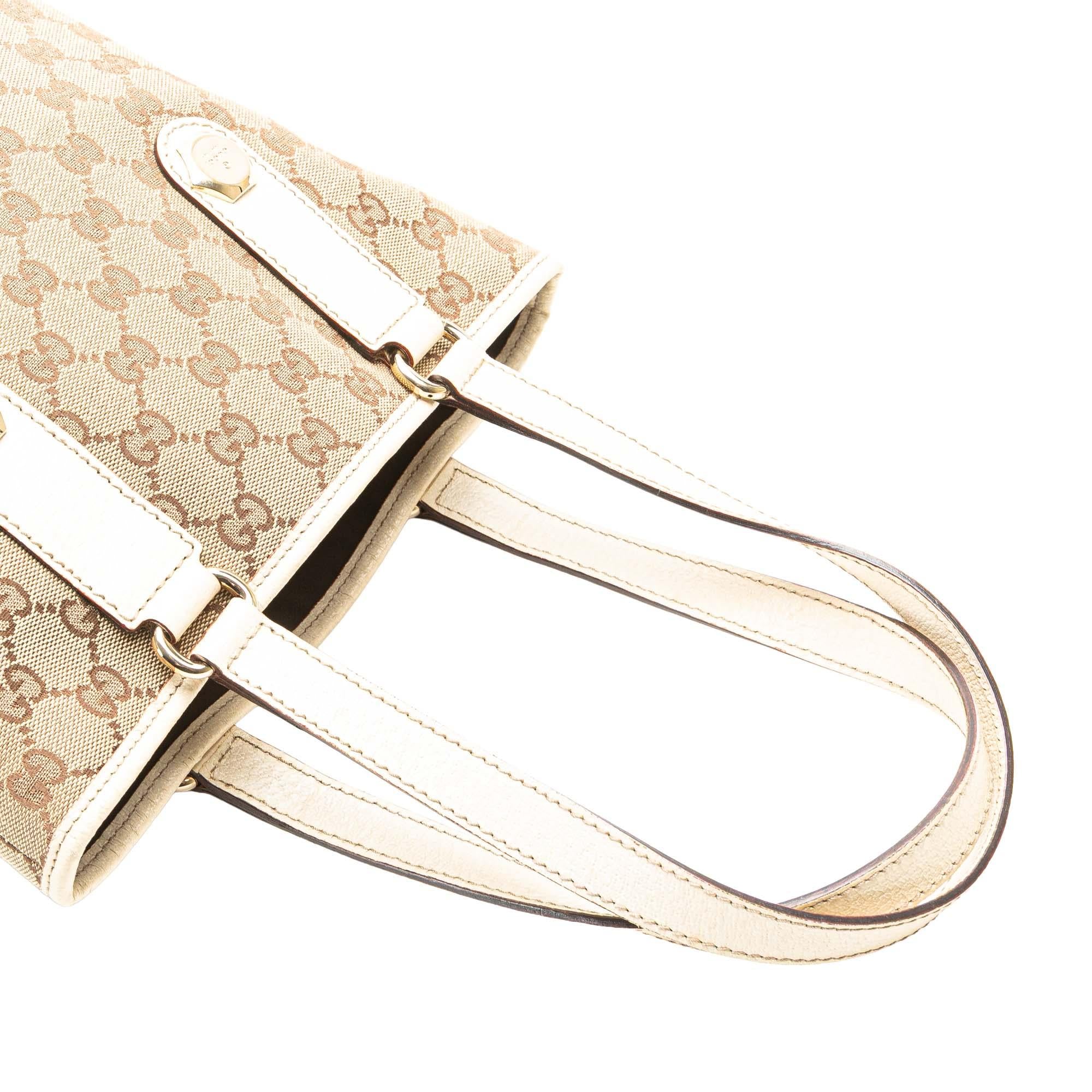 Gucci GG Canvas Charmy Tote