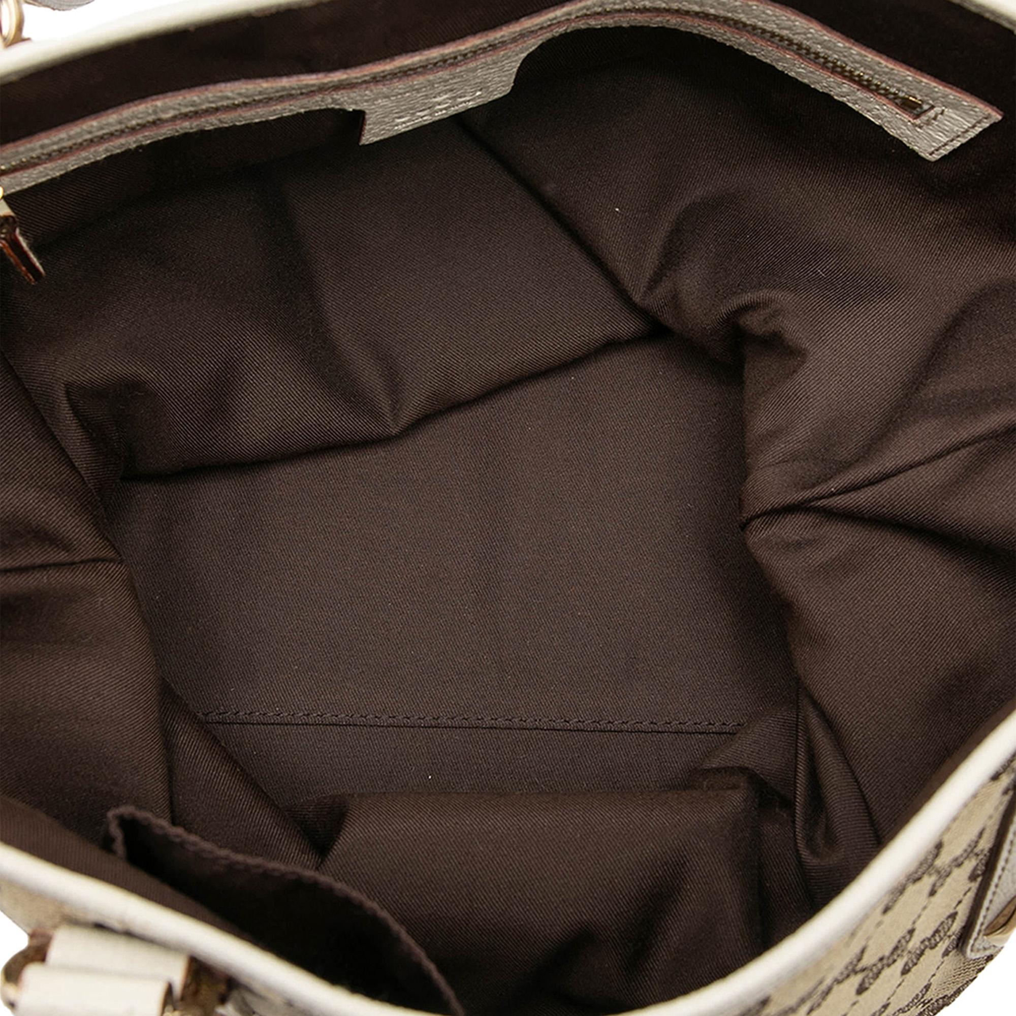 Gucci GG Canvas Charmy Tote