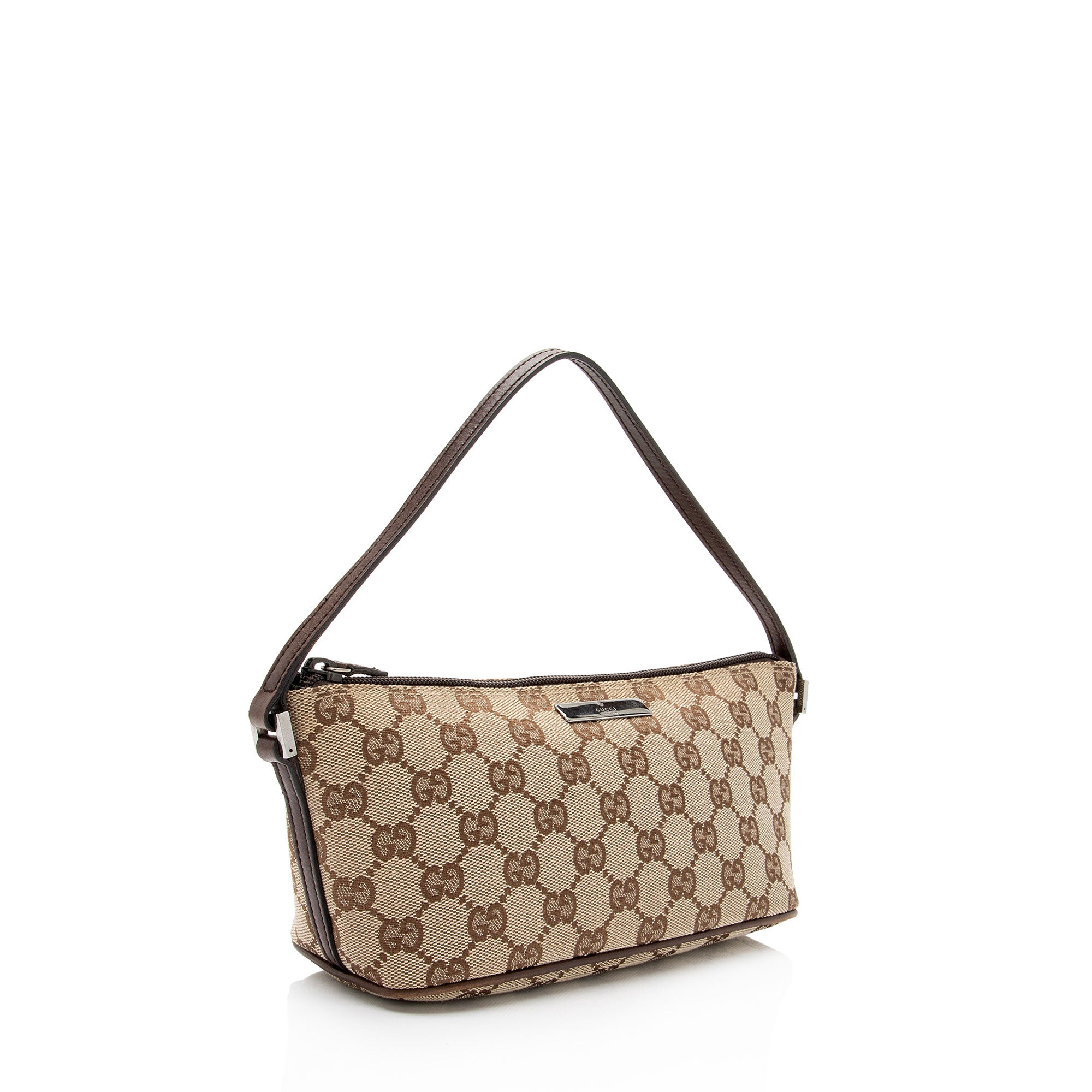 Gucci GG Canvas Classic Pochette (SHF-jRMlTd)