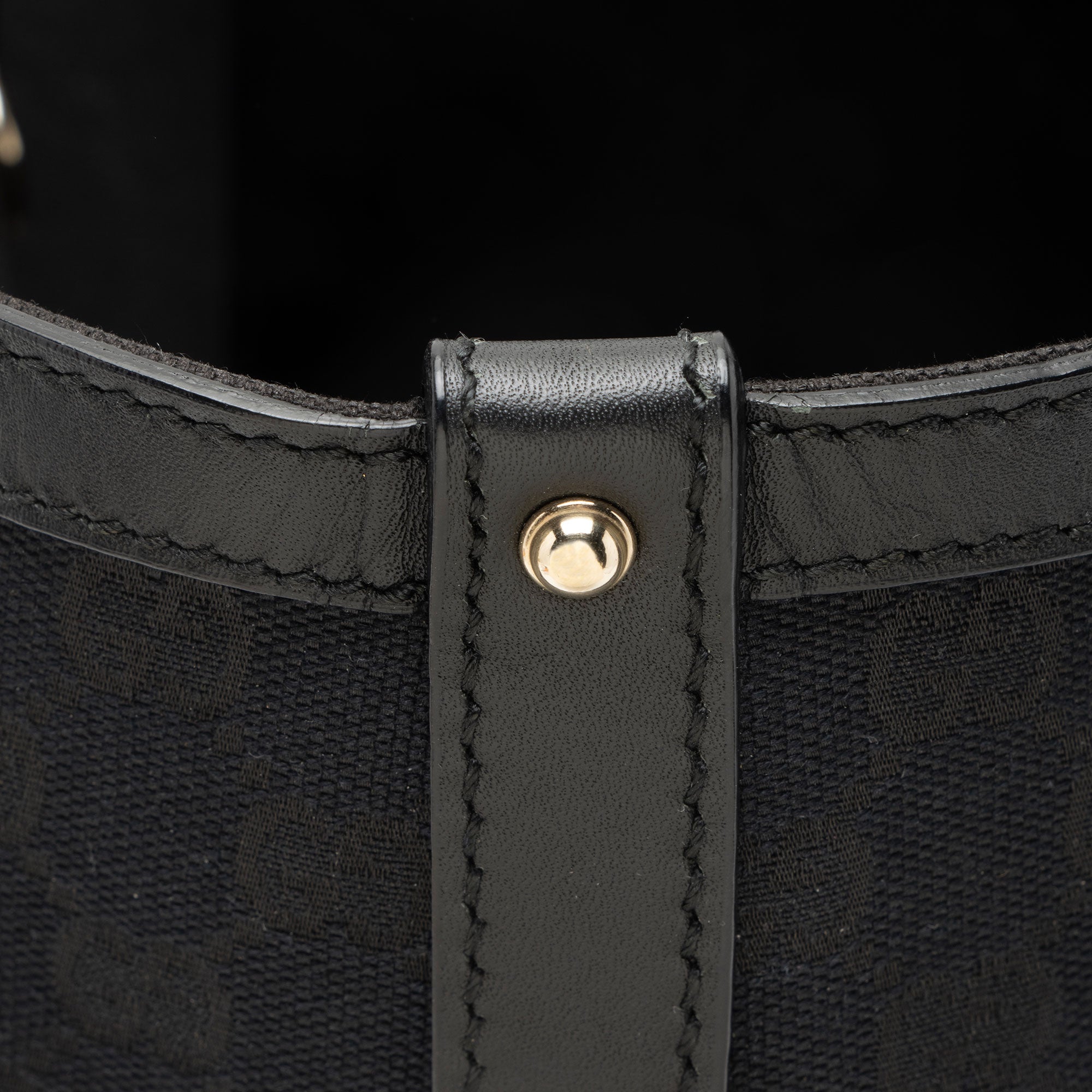 Gucci GG Canvas Craft Medium Tote