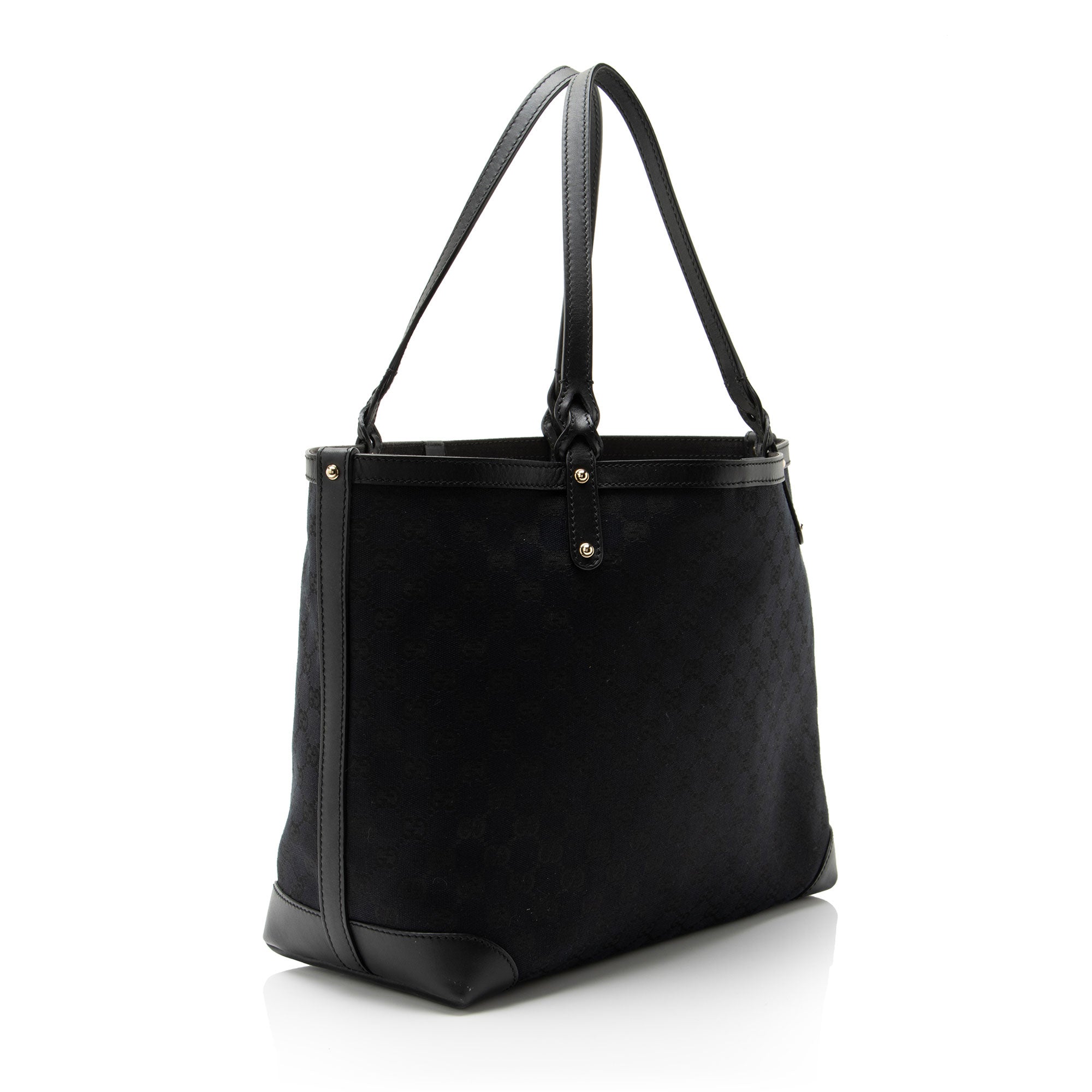 Gucci GG Canvas Craft Medium Tote
