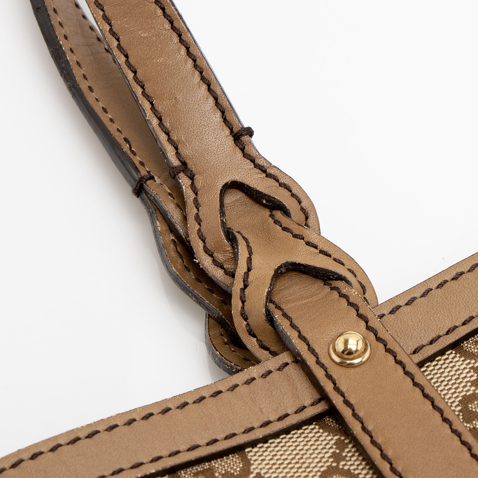 Gucci GG Canvas Craft Small Tote