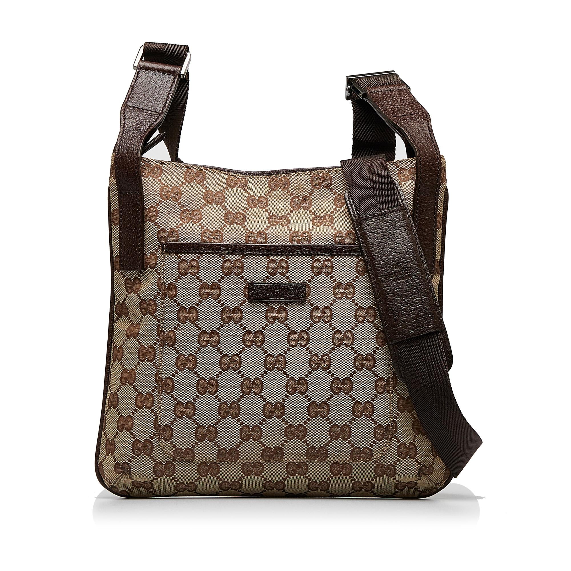 Gucci GG Canvas Crossbody Bag (SHG-AAZBQc)