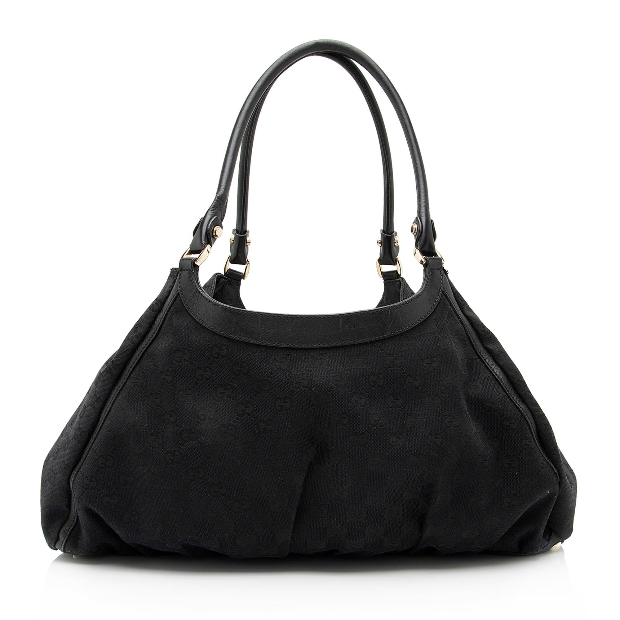 Gucci GG Canvas D Ring Large Hobo (SHF-23806)