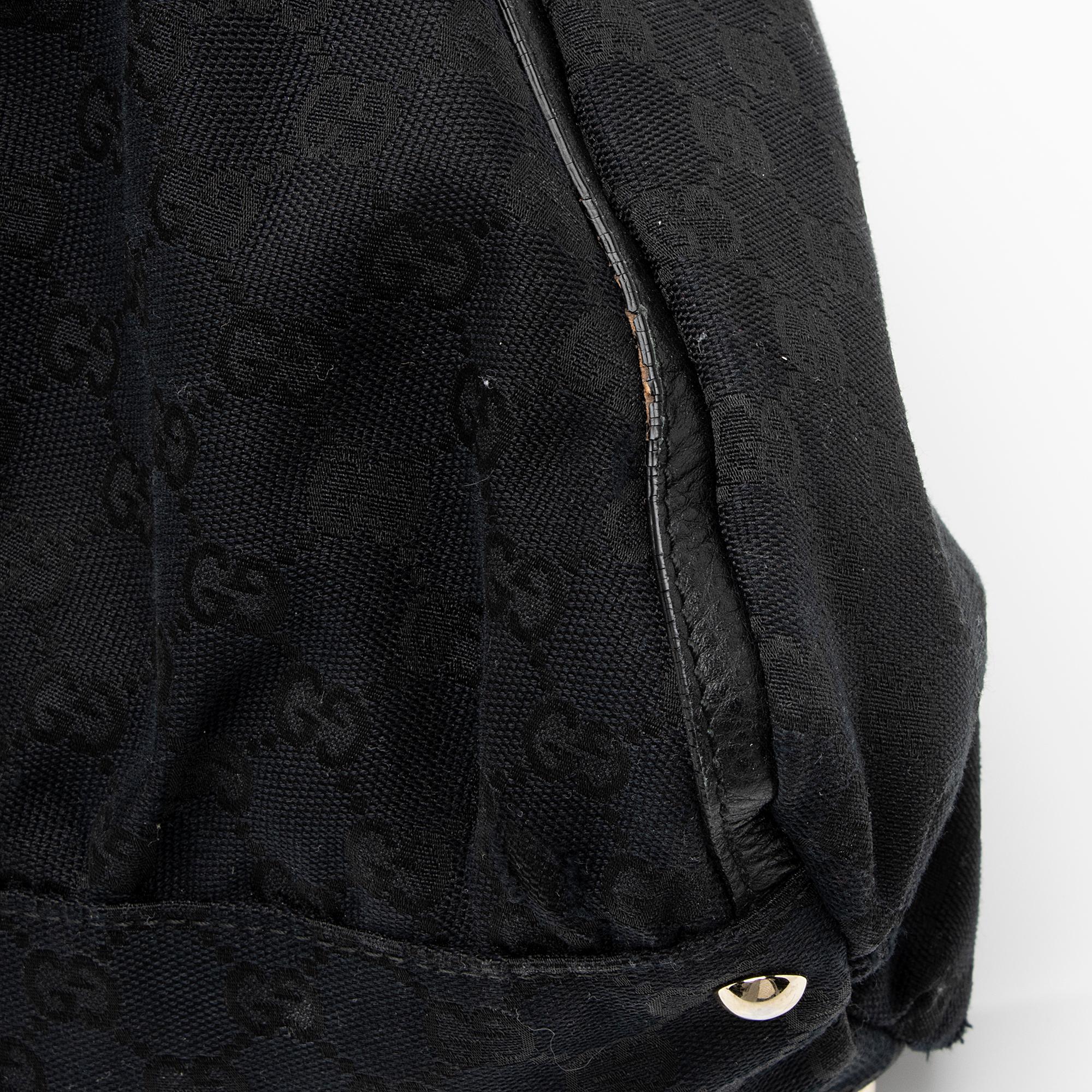 Gucci GG Canvas D Ring Large Hobo (SHF-23806)