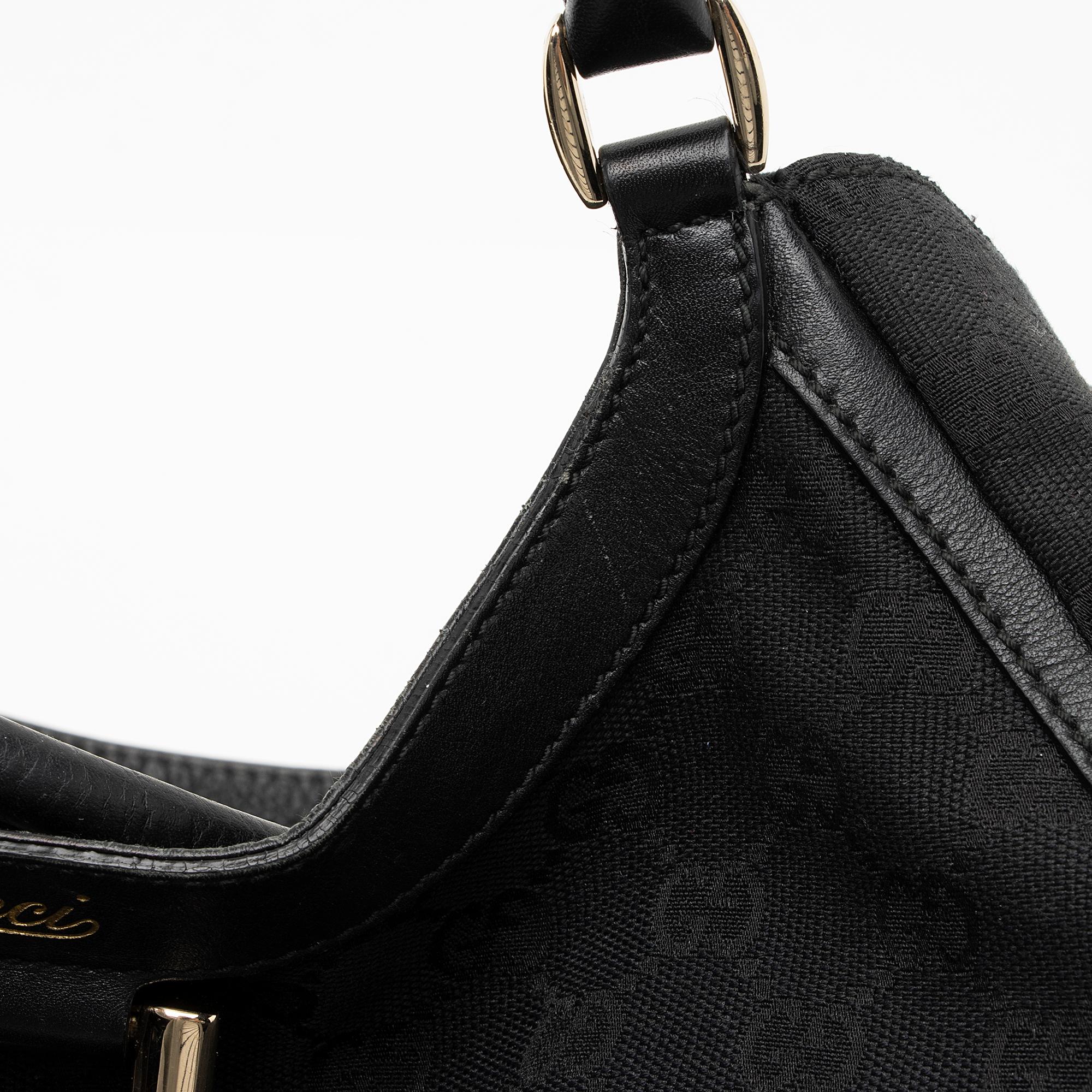 Gucci GG Canvas D Ring Large Hobo (SHF-23806)