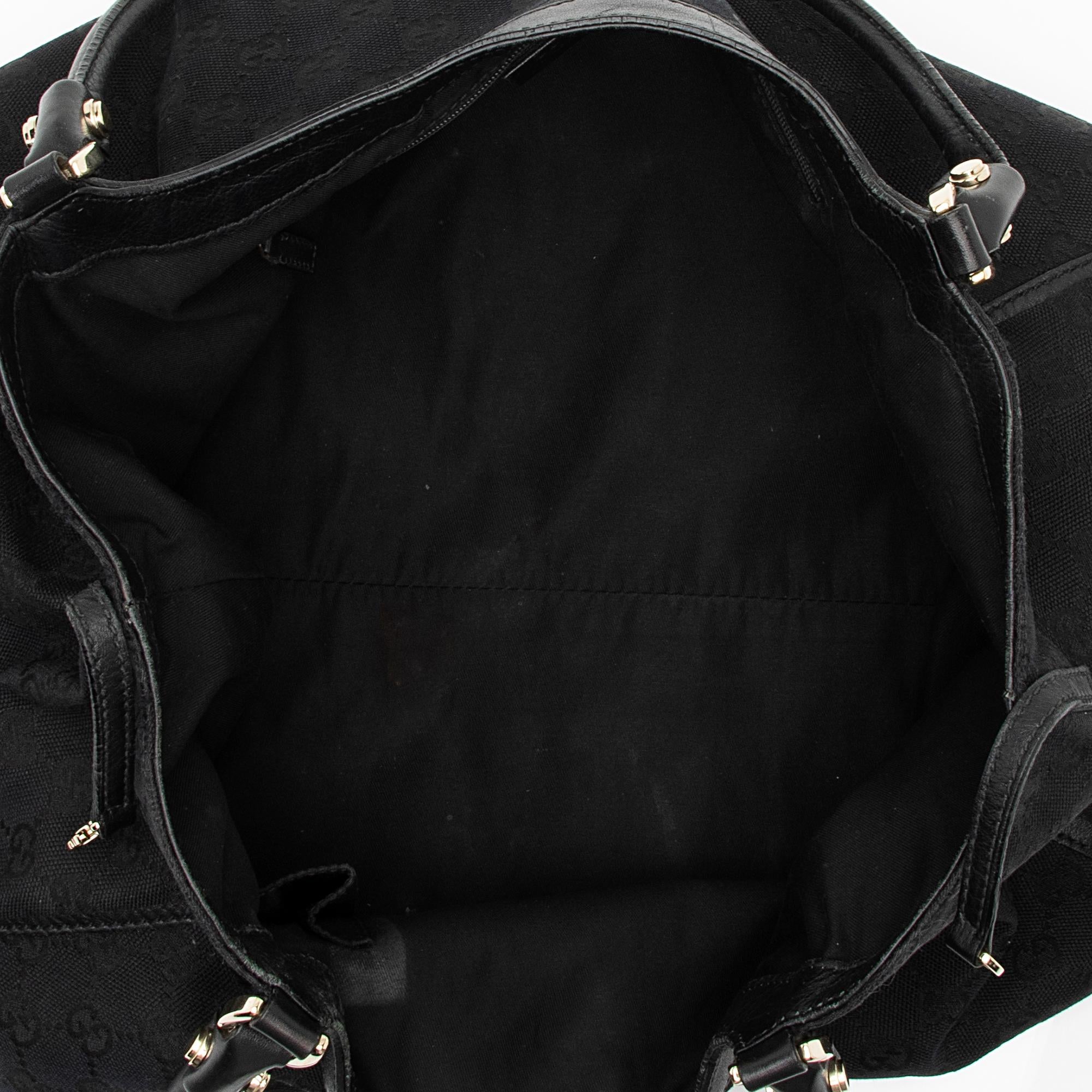 Gucci GG Canvas D Ring Large Hobo (SHF-23806)