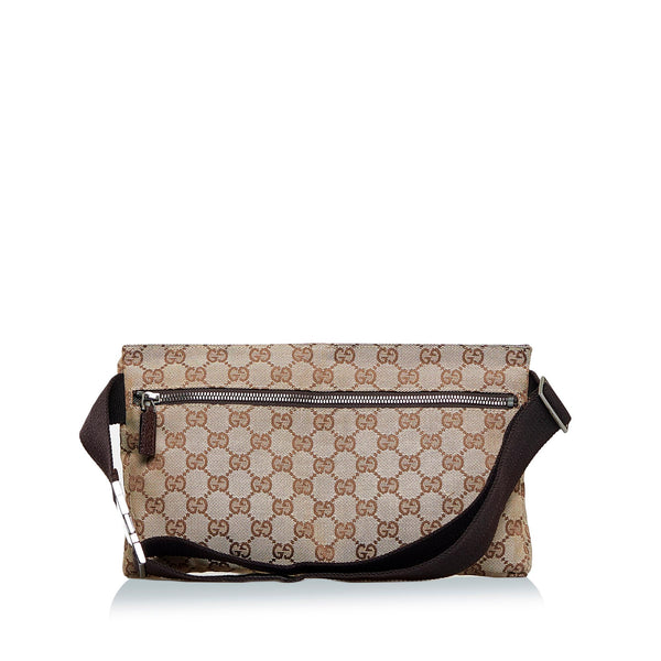 Gucci GG Canvas Buckle Belt Bag (SHG-35416) – LuxeDH