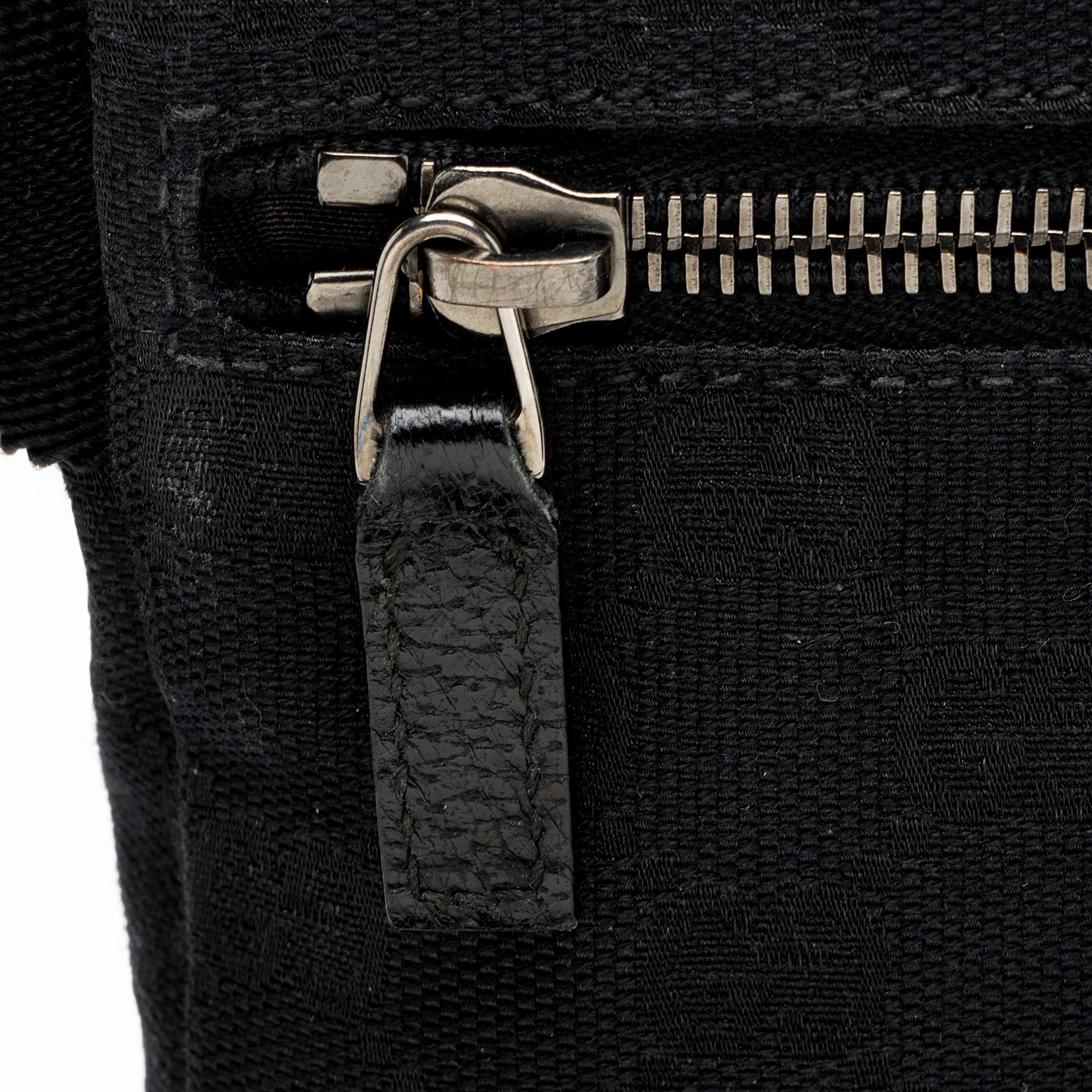 Gucci GG Canvas Double Pocket Belt Bag