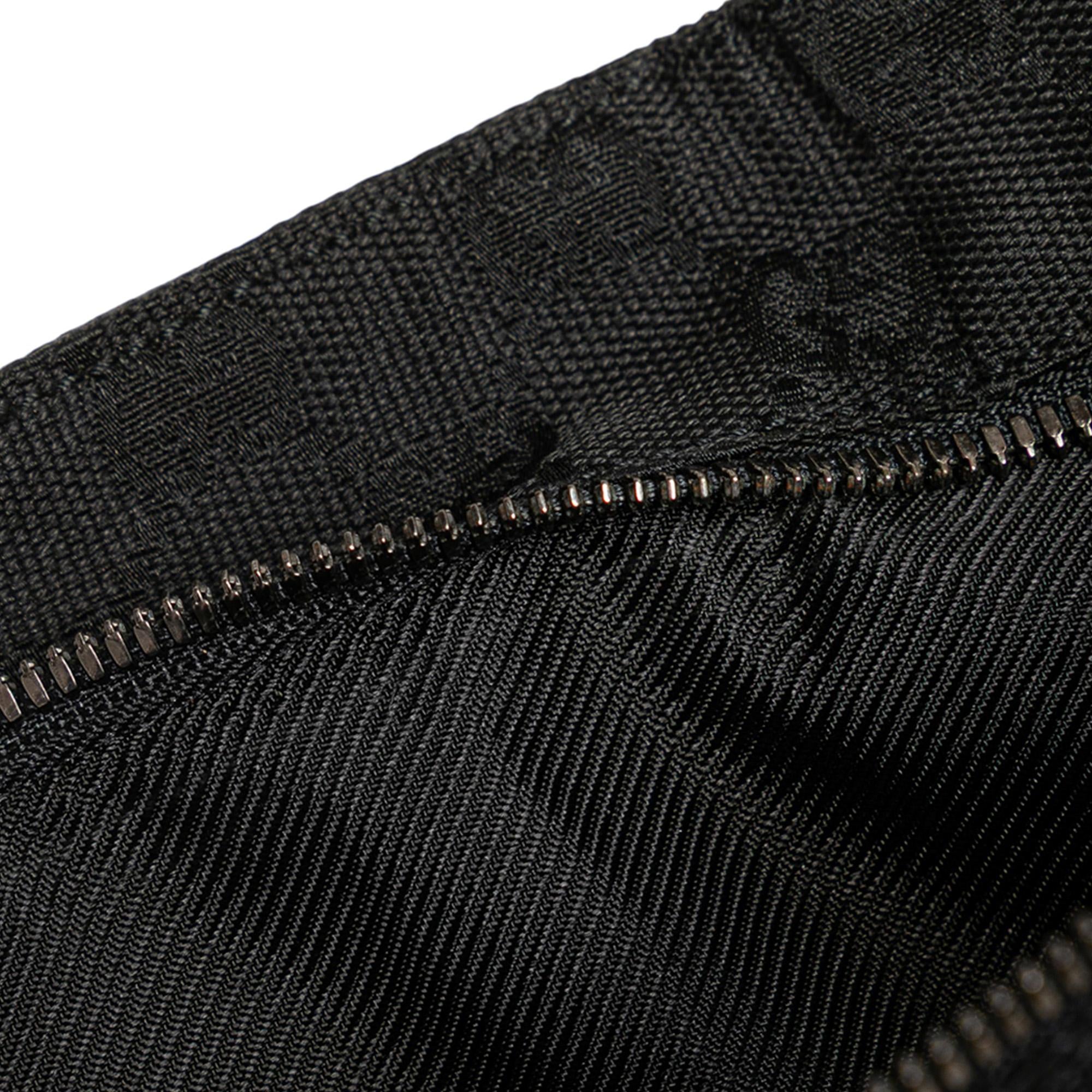 Gucci GG Canvas Double Pocket Belt Bag