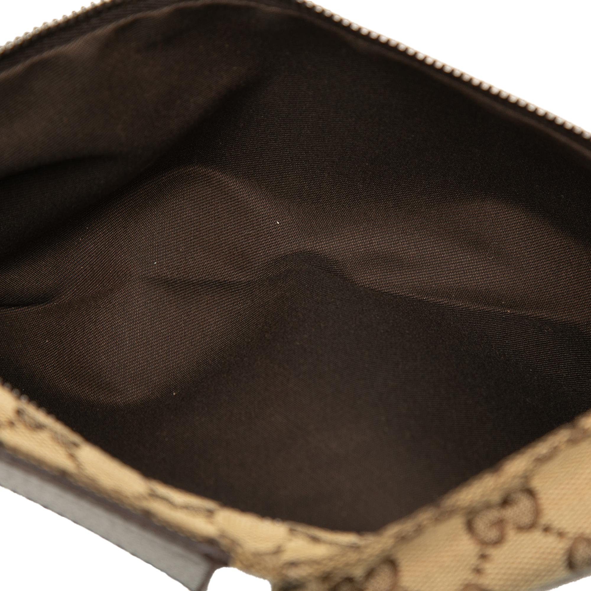Gucci GG Canvas Double Pocket Belt Bag