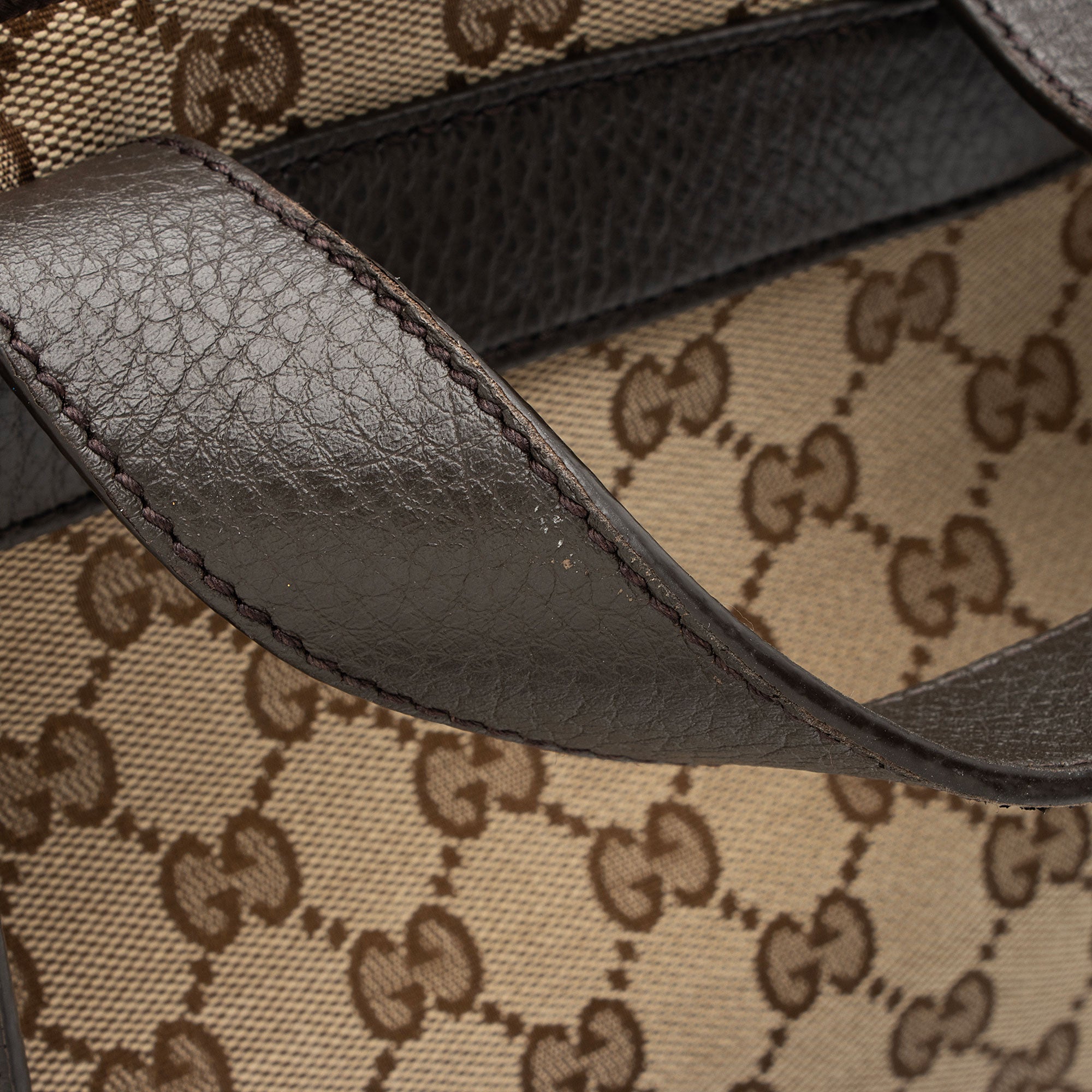 Gucci GG Canvas Drawstring Backpack