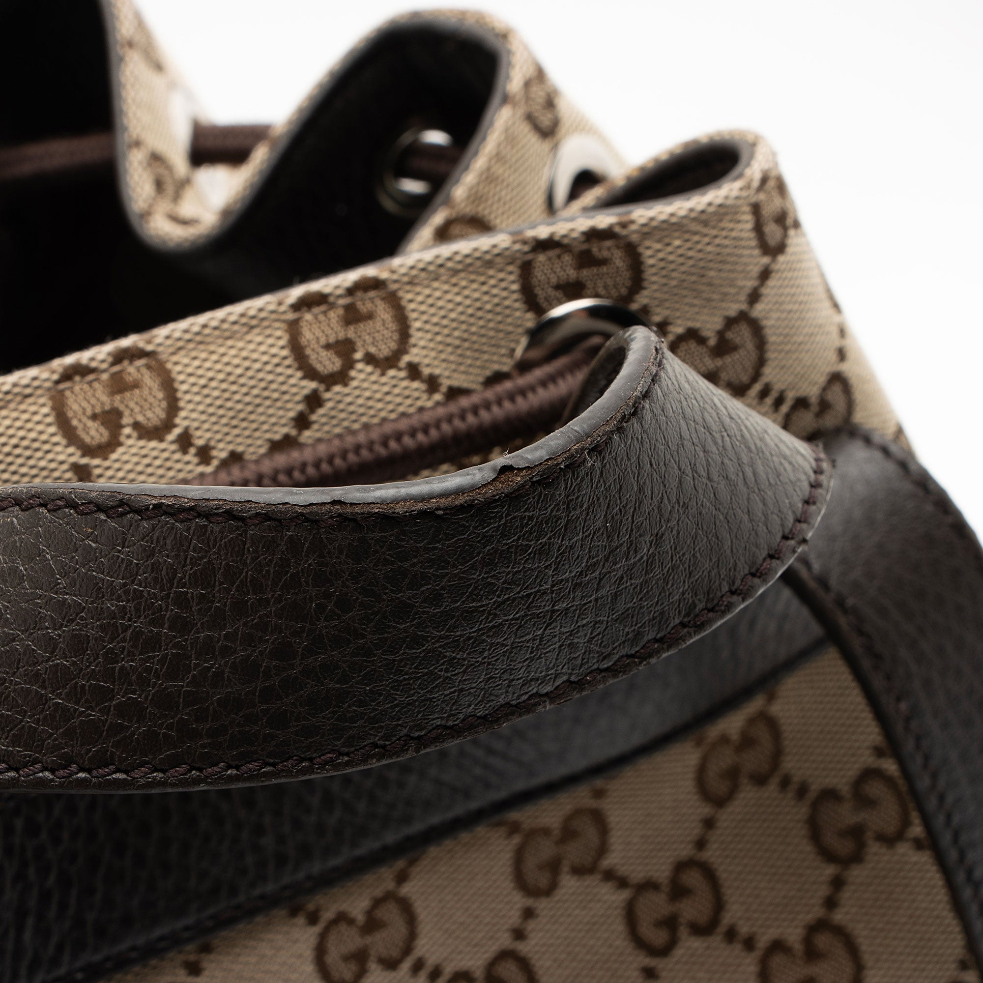 Gucci GG Canvas Drawstring Backpack