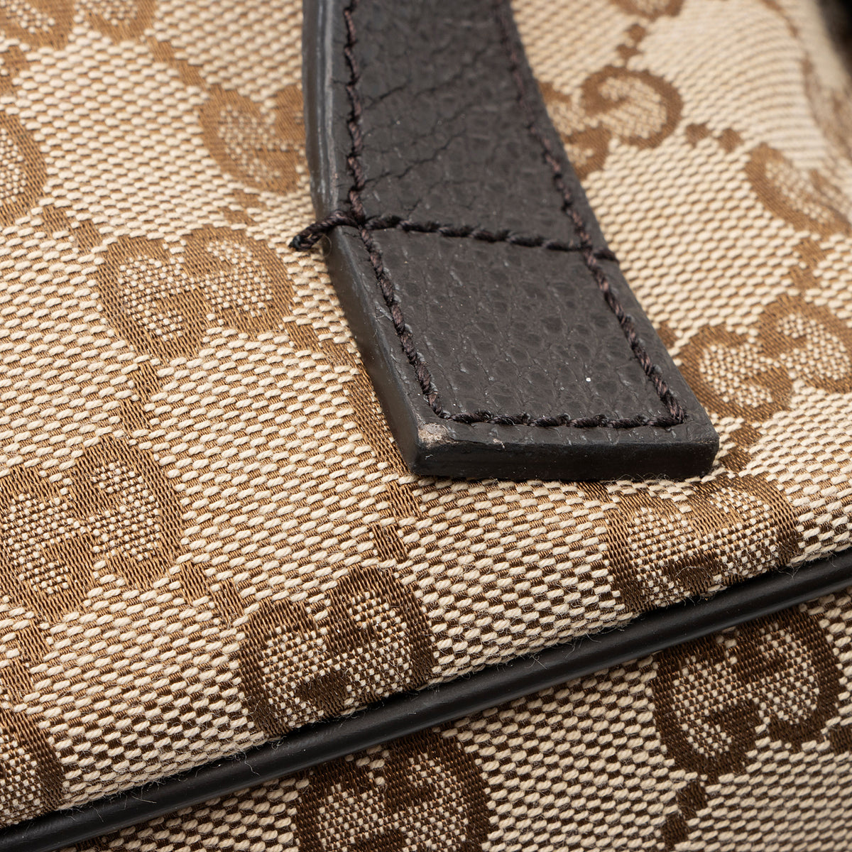 Gucci GG Canvas Drawstring Backpack