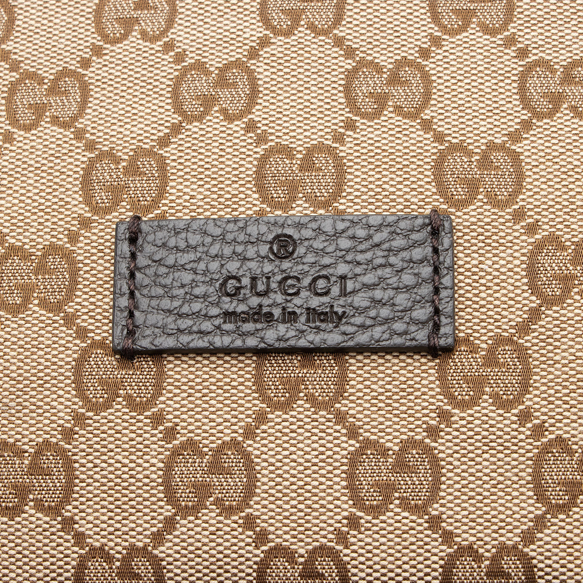 Gucci GG Canvas Drawstring Backpack