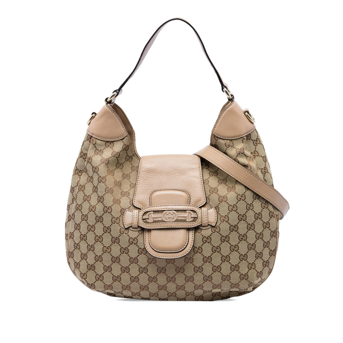 Gucci GG Canvas Dressage Hobo