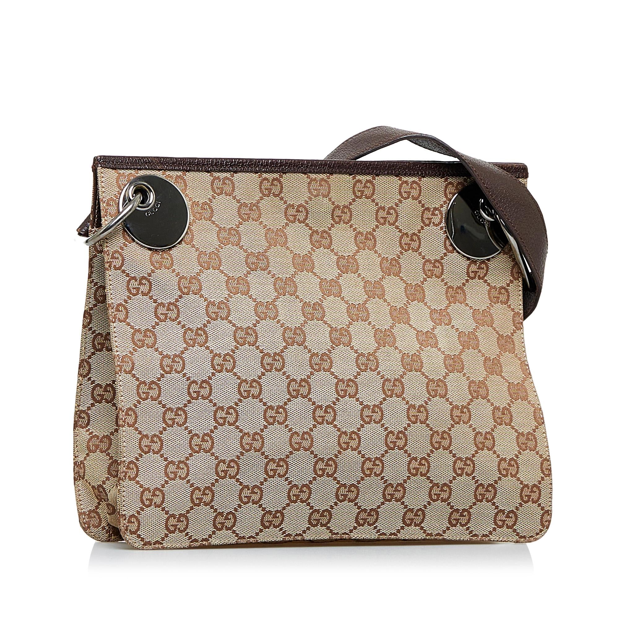 Gucci GG Canvas Eclipse Crossbody (SHG-c7pFQ4)